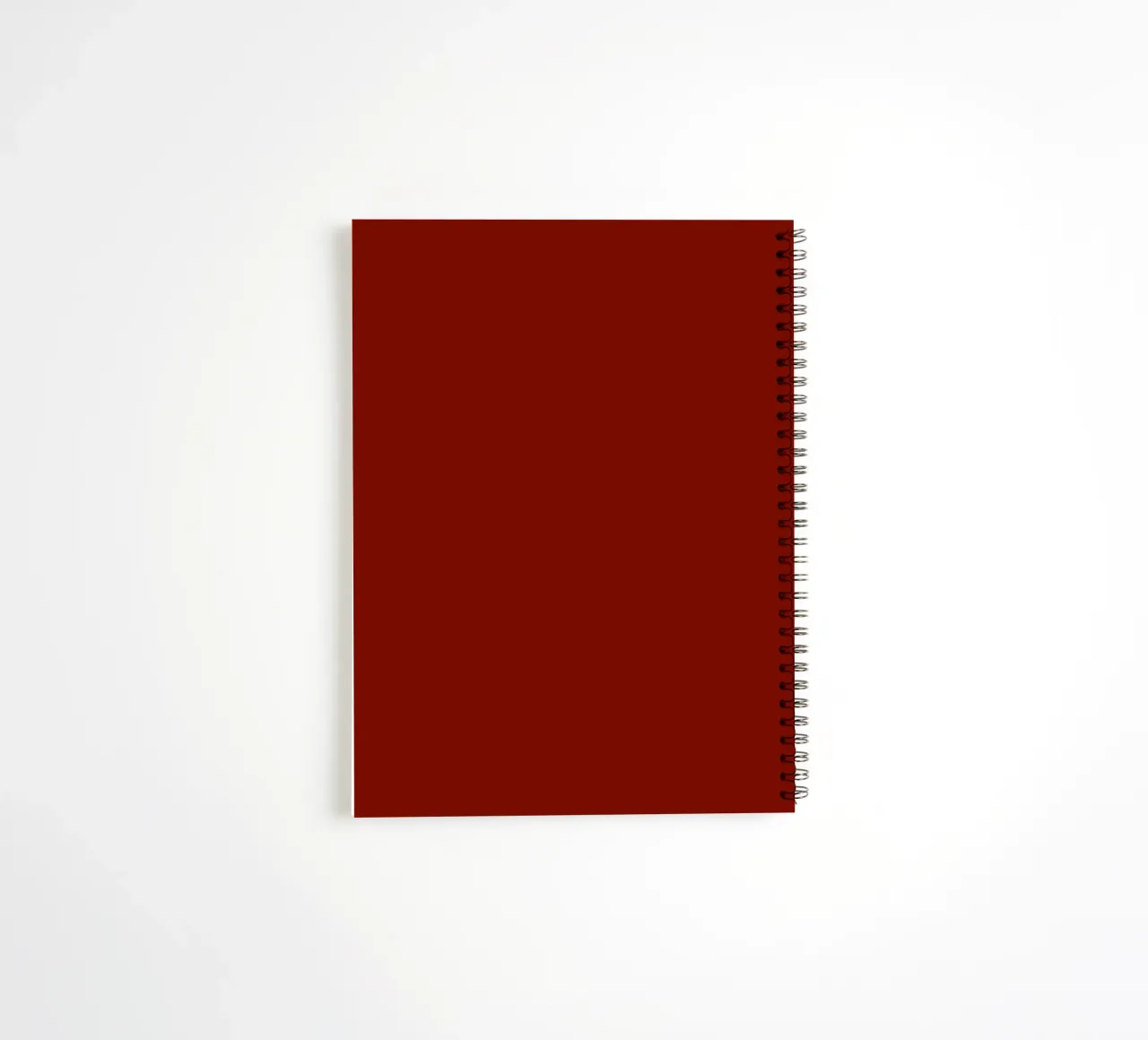 Advent, Advent, a little light burns red spiral notebook by Sophie Augustin Illustration