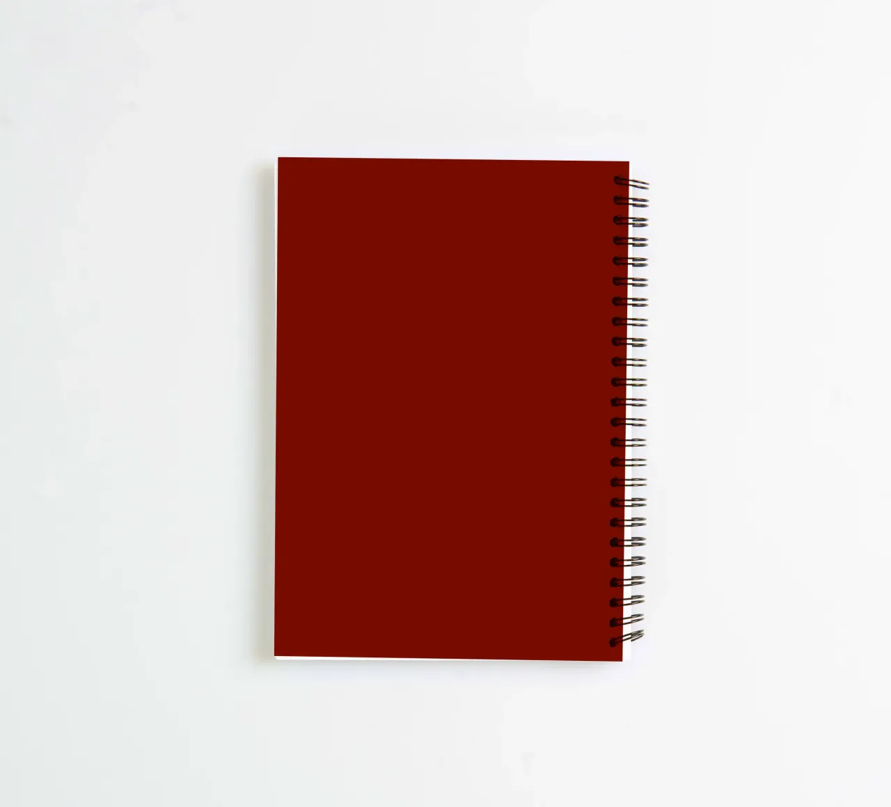 Advent, Advent, a little light burns red spiral notebook by Sophie Augustin Illustration