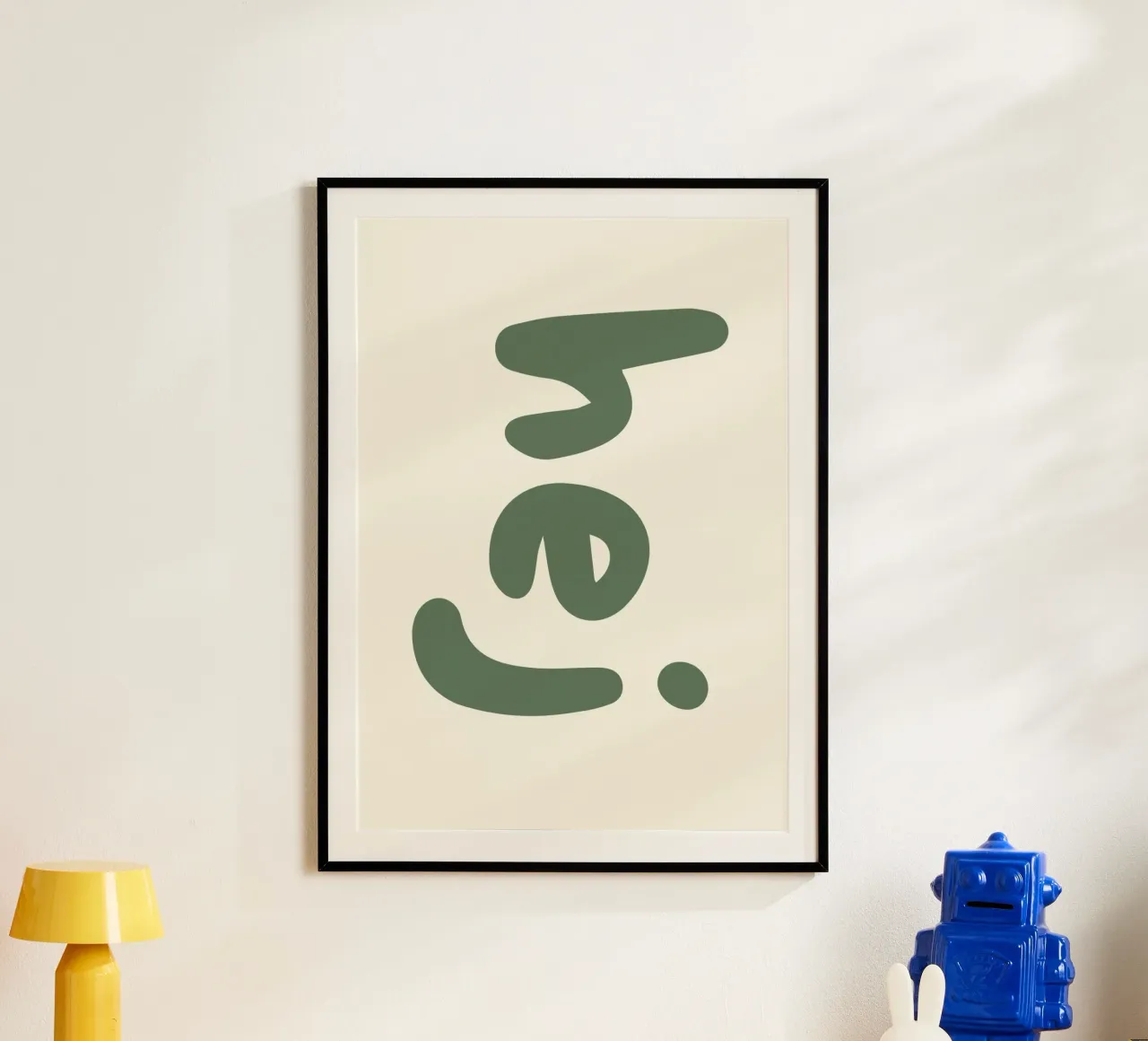 Hej poster da Bullerbü Design Studio