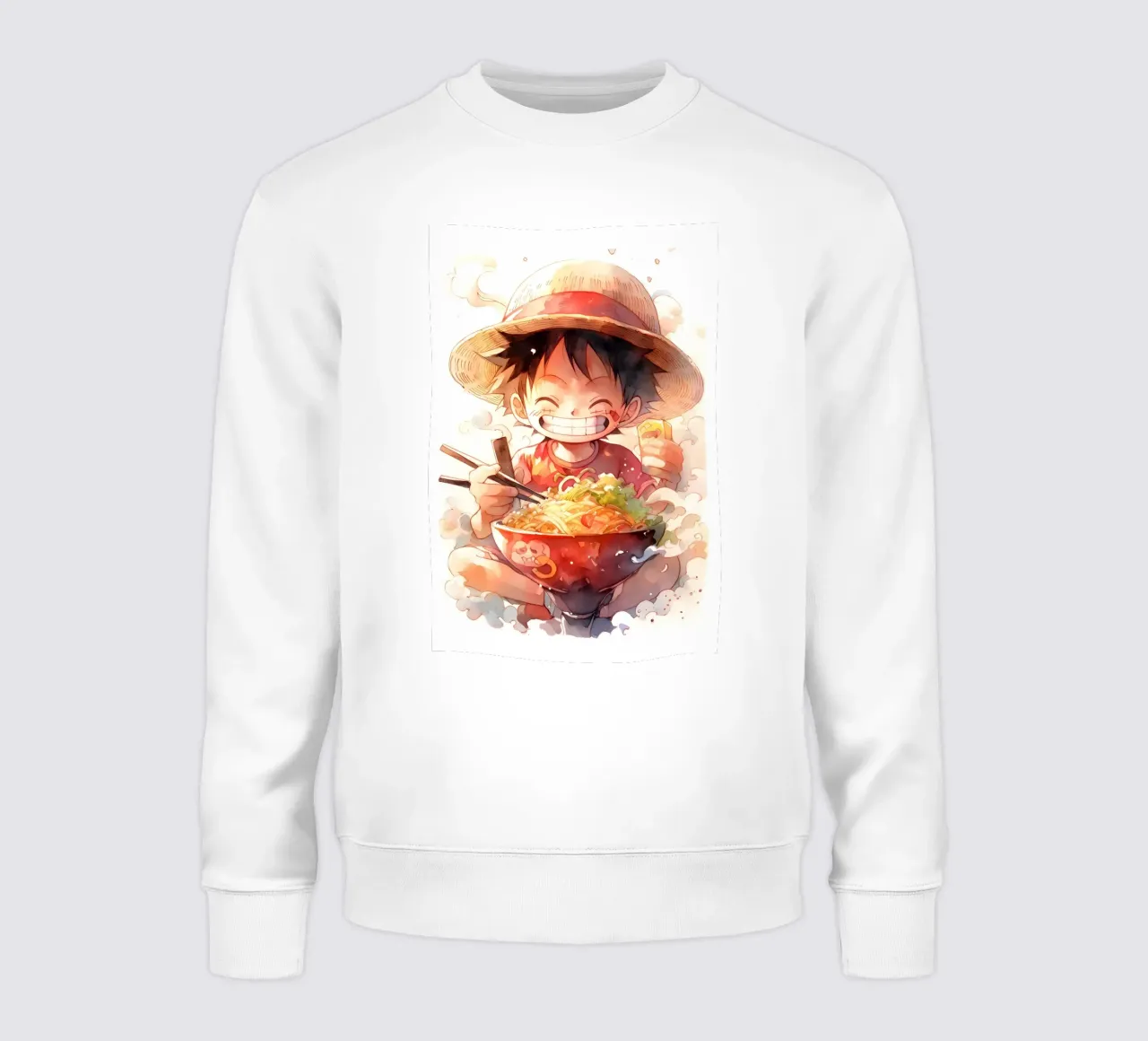 Luffy ramen felpa da CreativeStudio