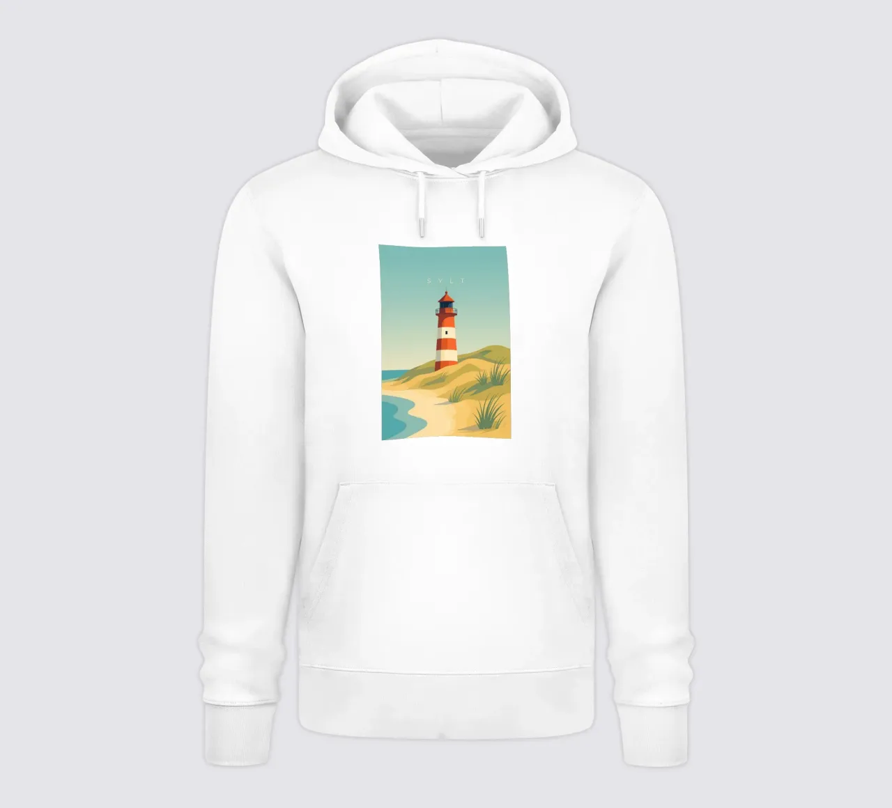 Sylt felpa con cappuccio da minimalist designs