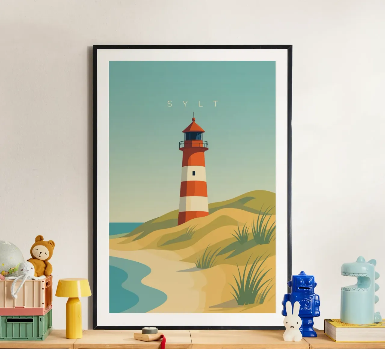 Sylt poster da minimalist designs