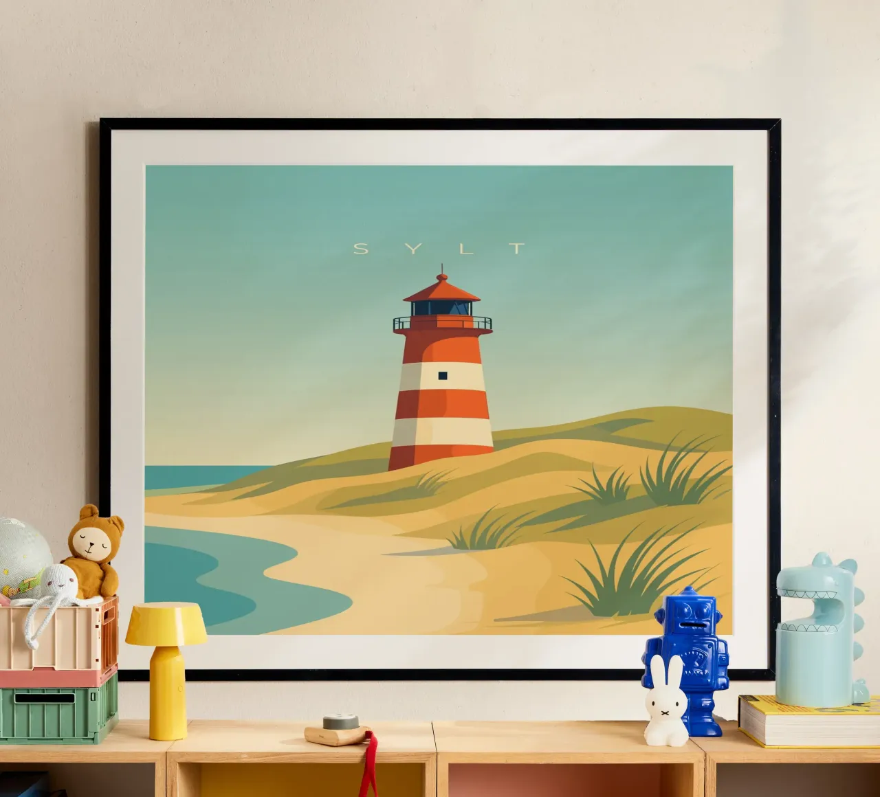 Sylt poster da minimalist designs