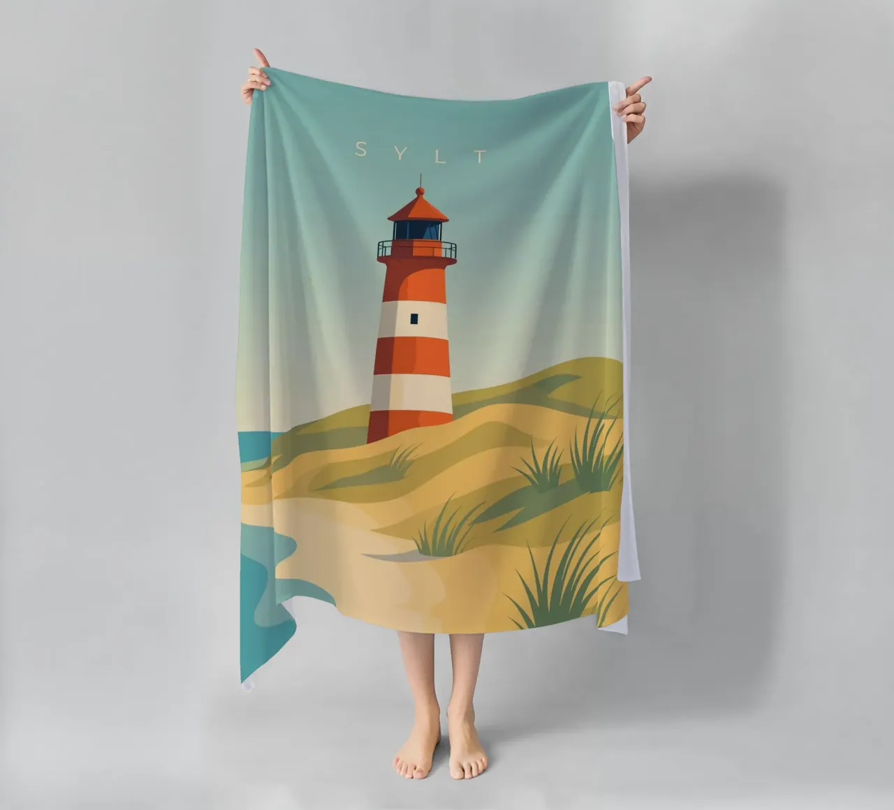 Sylt telo mare da minimalist designs