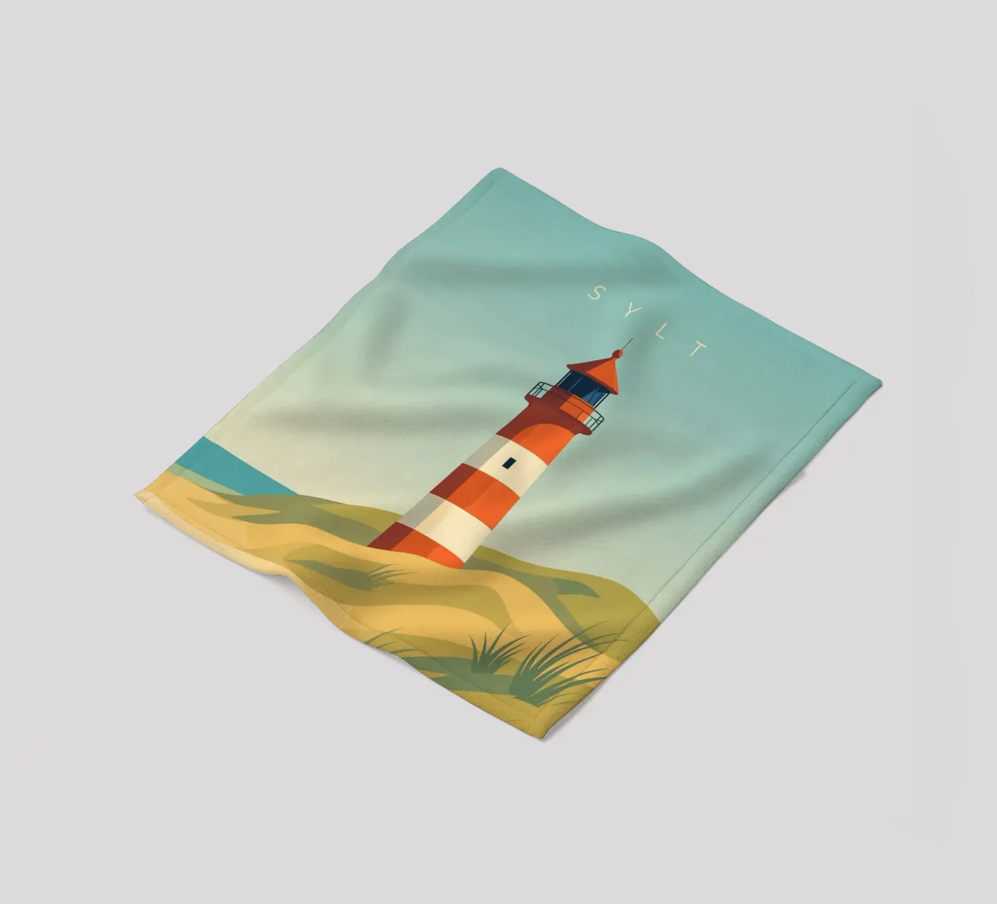 Sylt Fleecedecke von minimalist designs