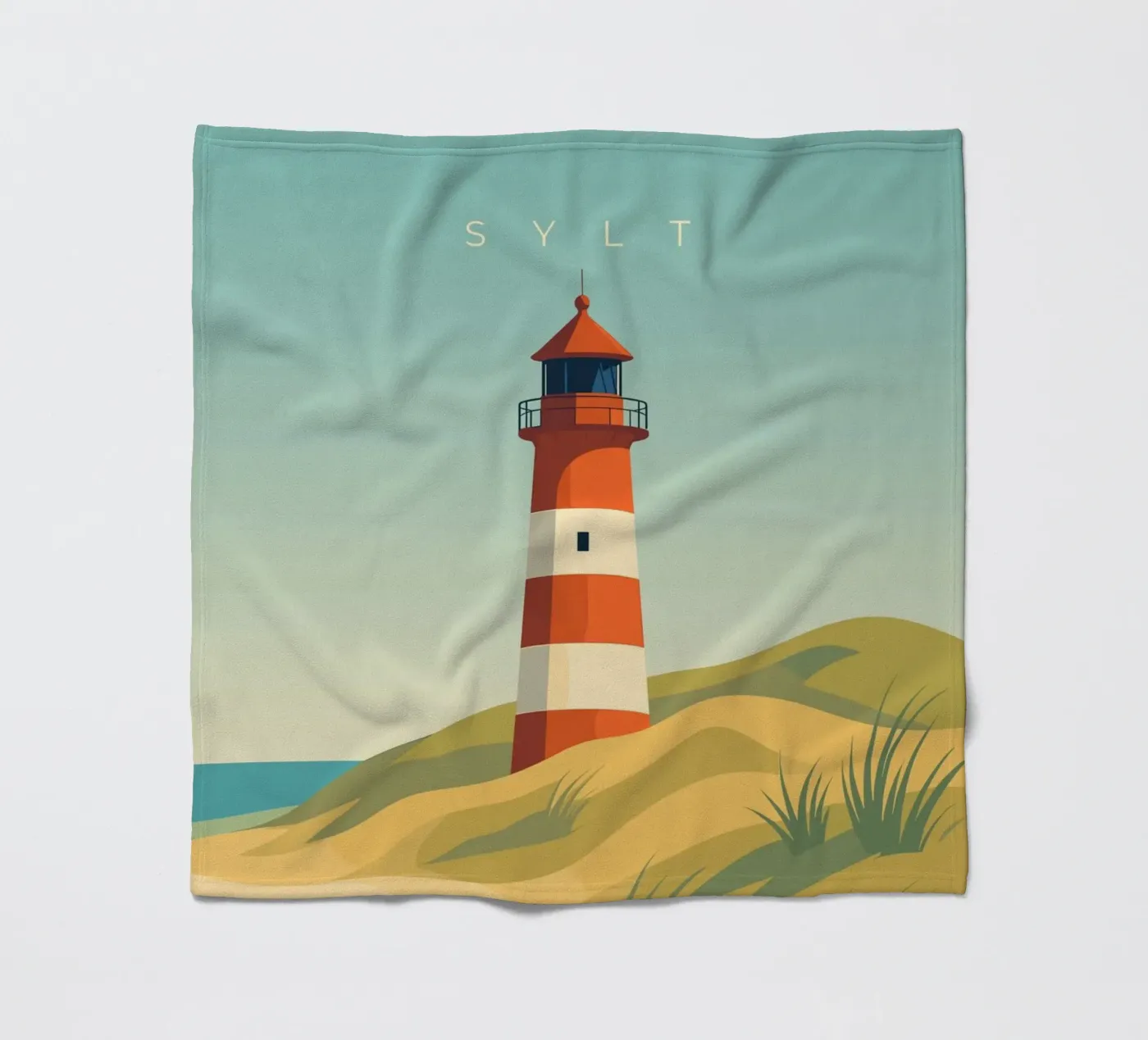 Sylt Fleecedecke von minimalist designs