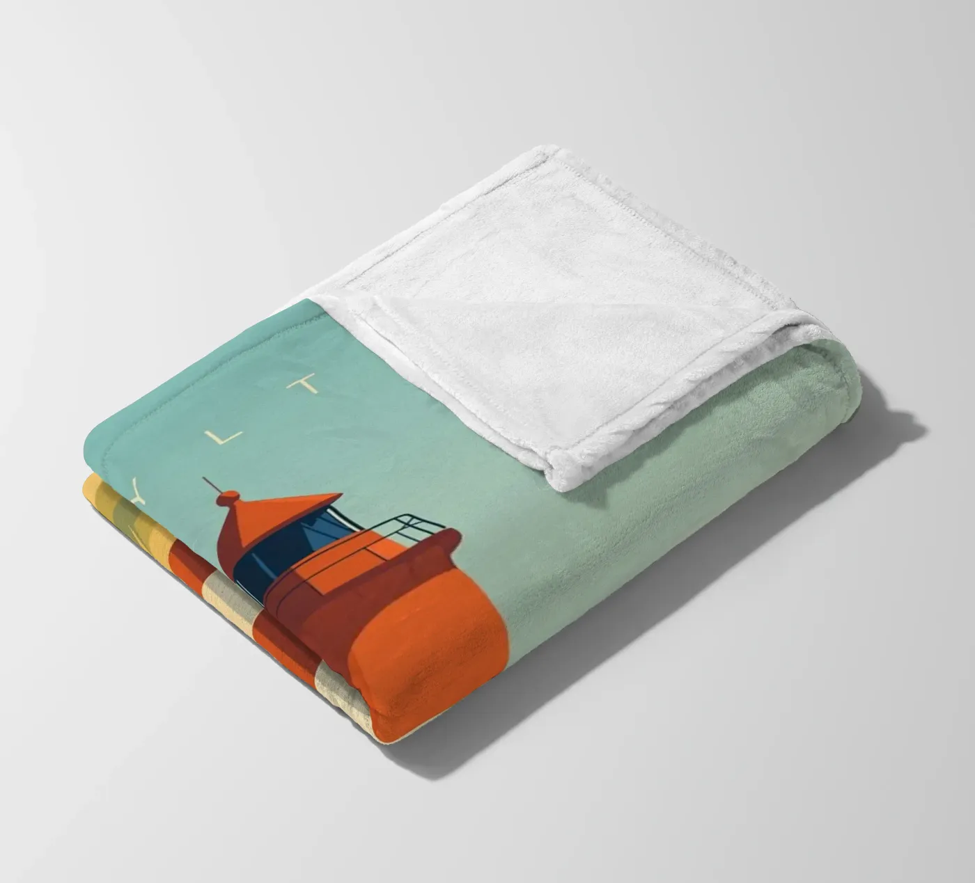 Sylt Fleecedecke von minimalist designs