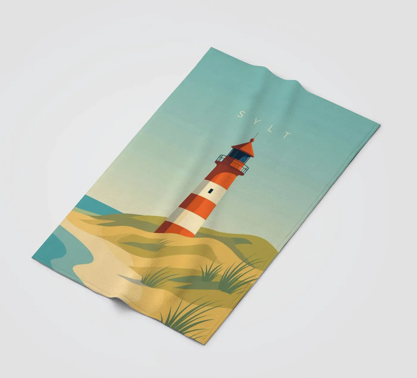 Sylt Fleecedecke von minimalist designs