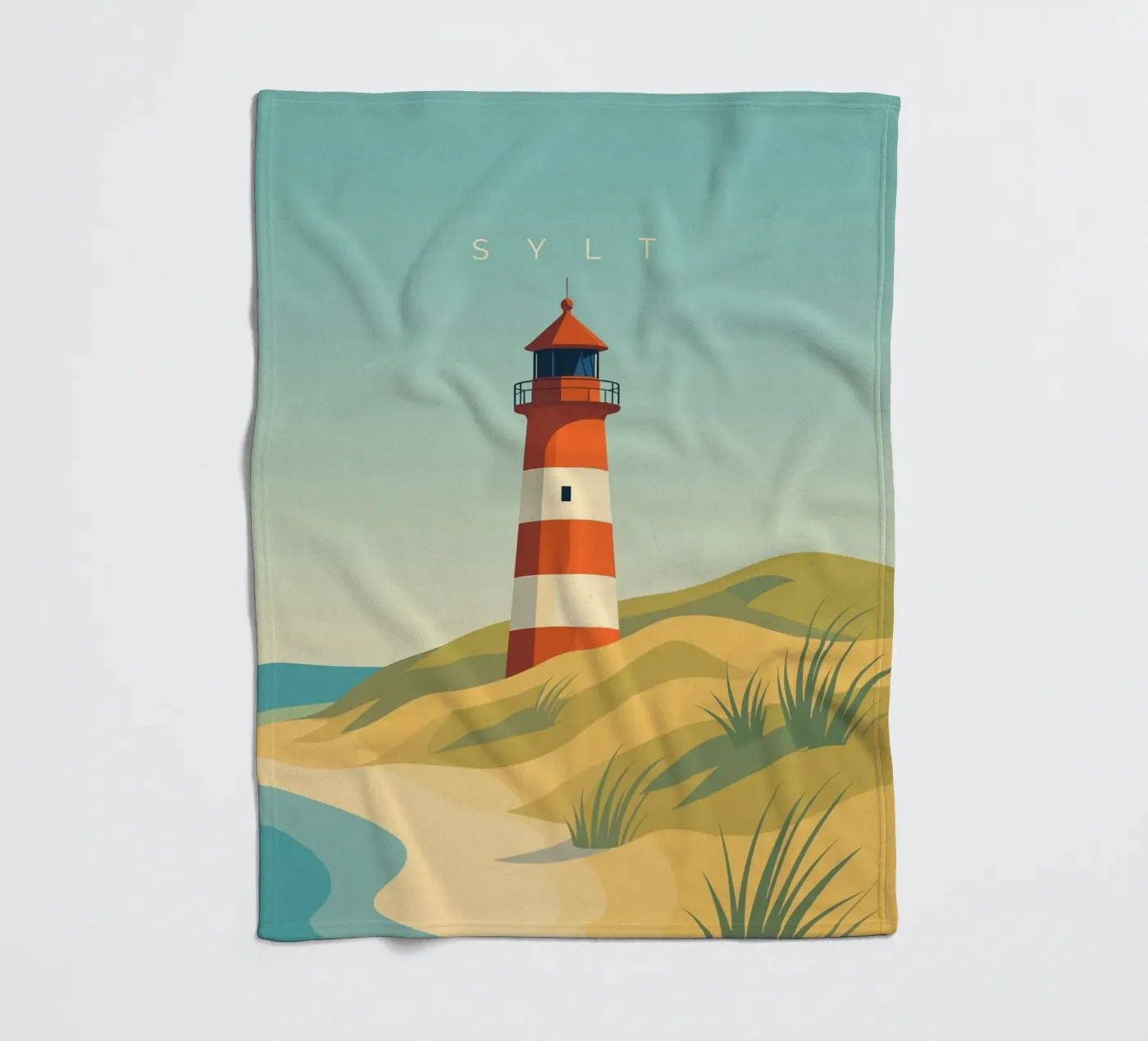 Sylt Fleecedecke von minimalist designs