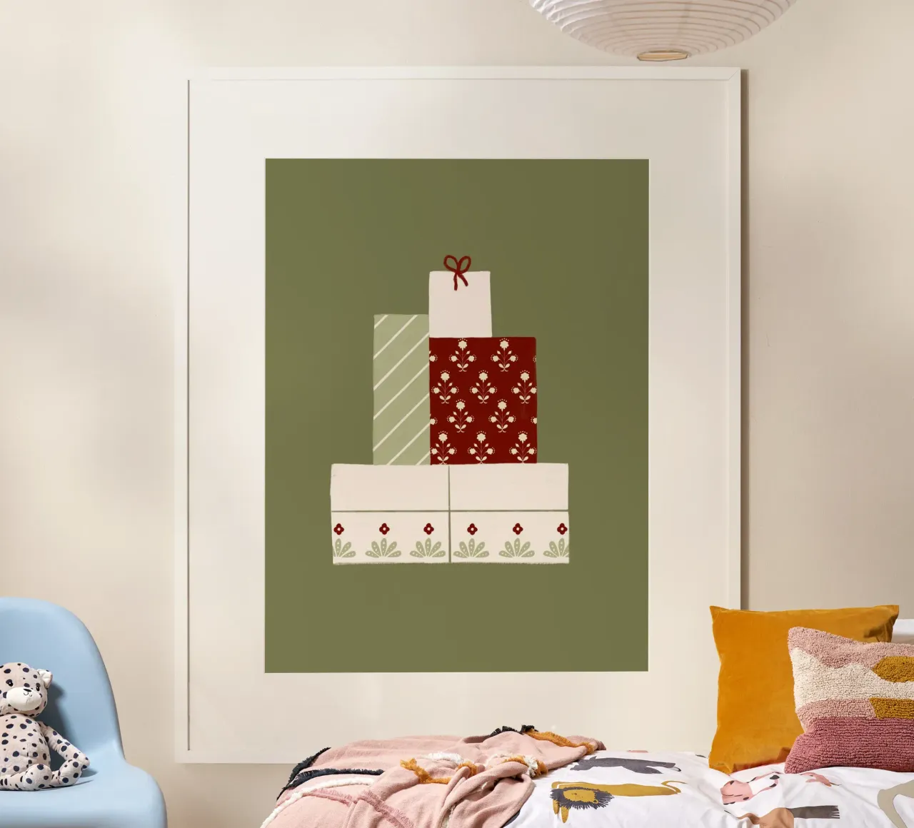 Gifts Folklore poster da Sophie Augustin Illustration