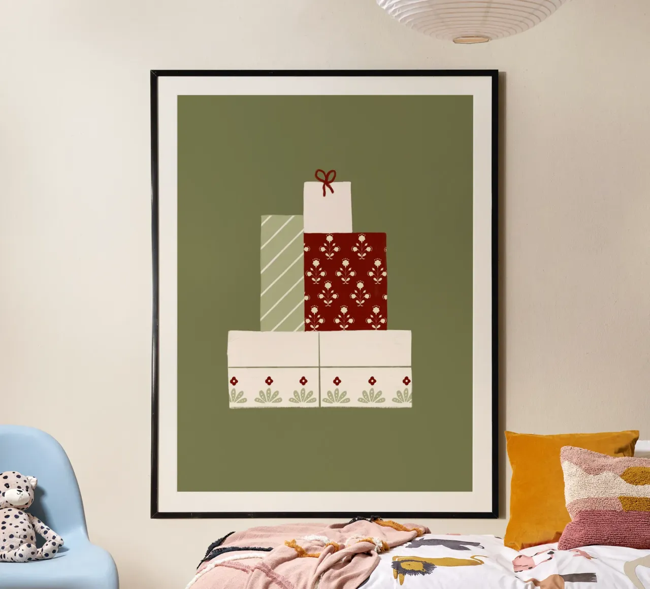 Gifts Folklore poster da Sophie Augustin Illustration