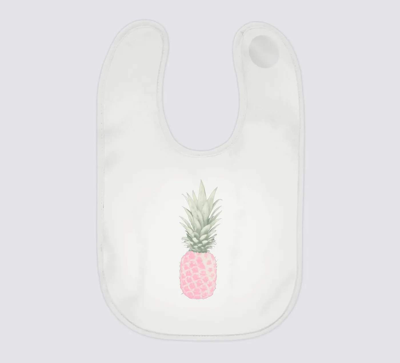 Kleine pop ananas baby slabbetje van Tiny Wonder Co.