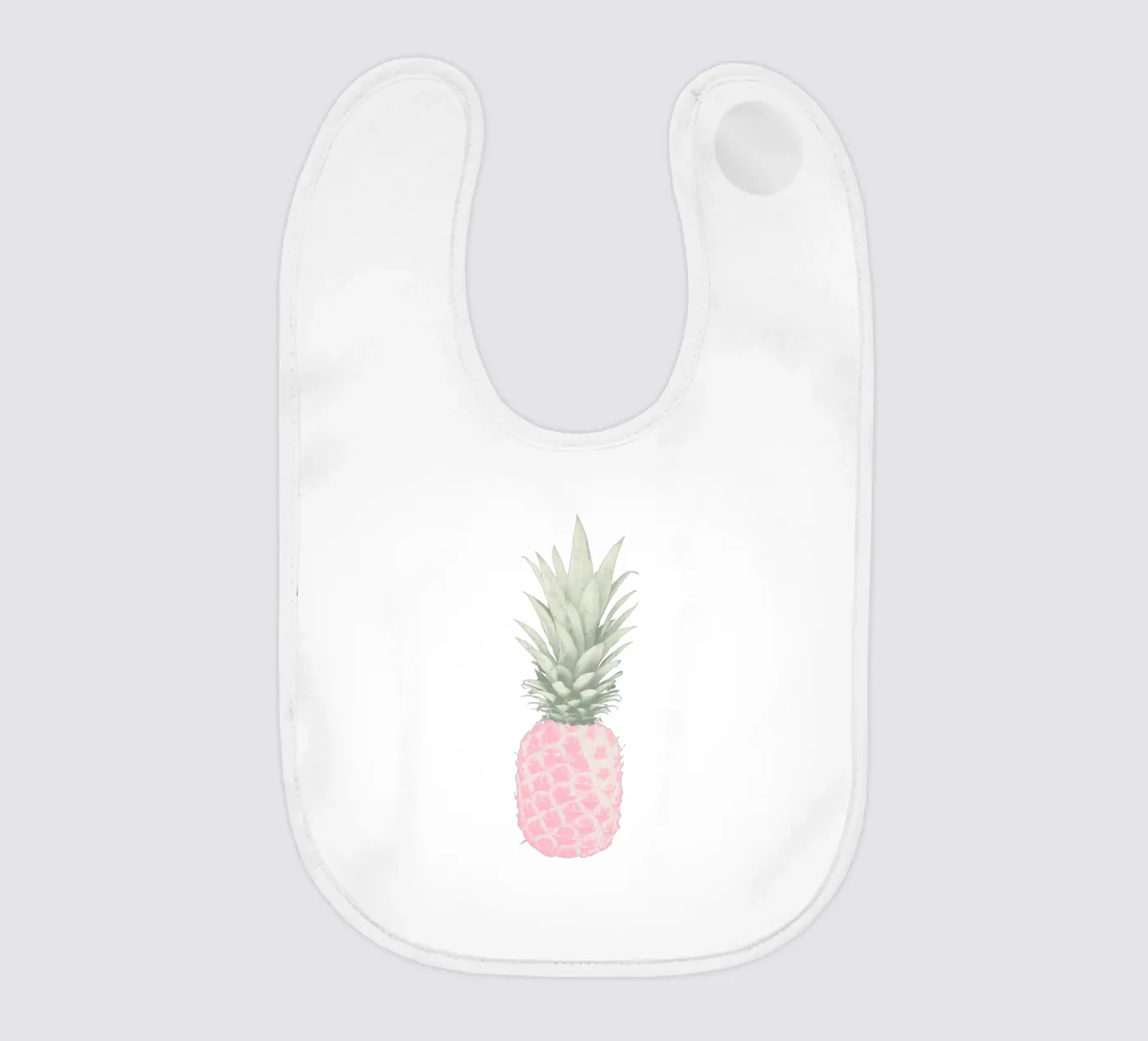 Kleine pop ananas baby slabbetje van Tiny Wonder Co.