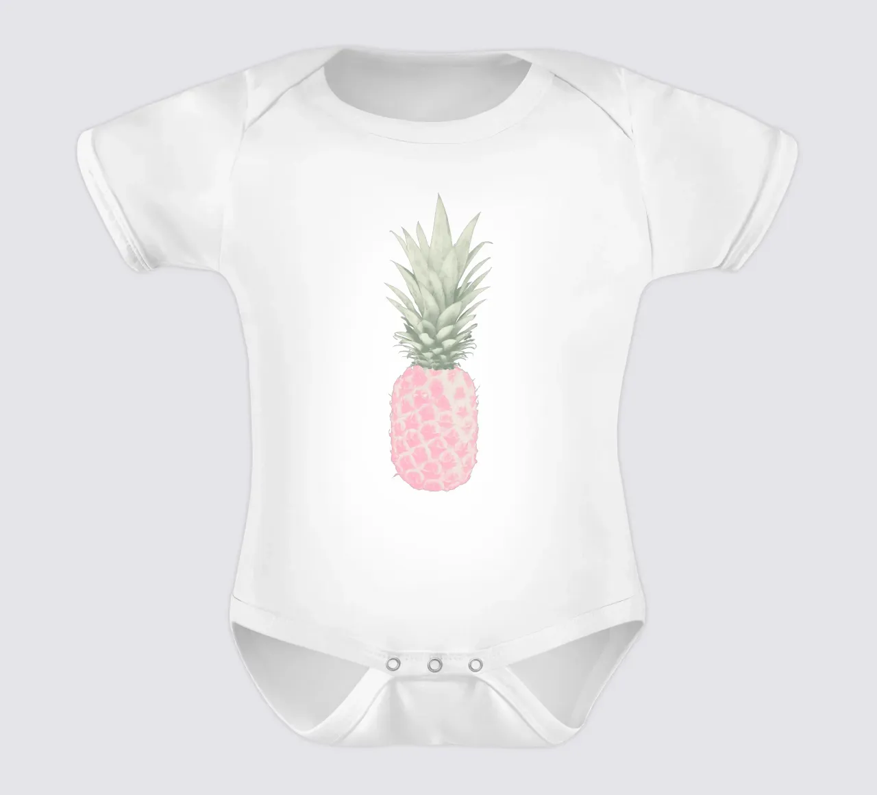 Ananas Tiny Pop body neonato maniche corte da Tiny Wonder Co.