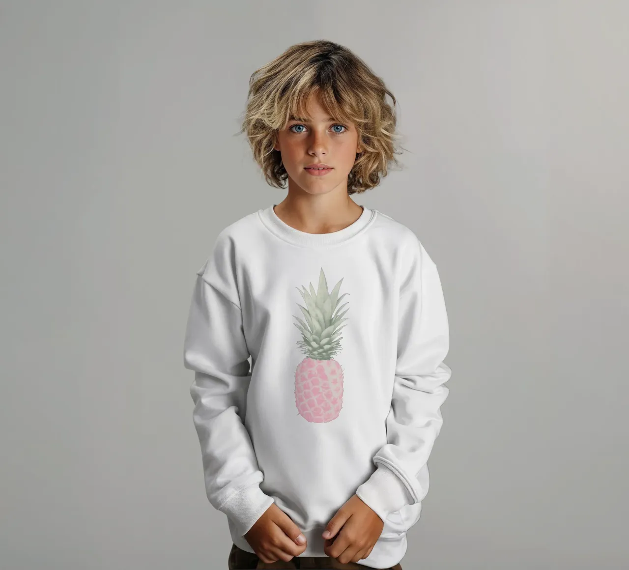 Ananas Tiny Pop felpa bambino da Tiny Wonder Co.