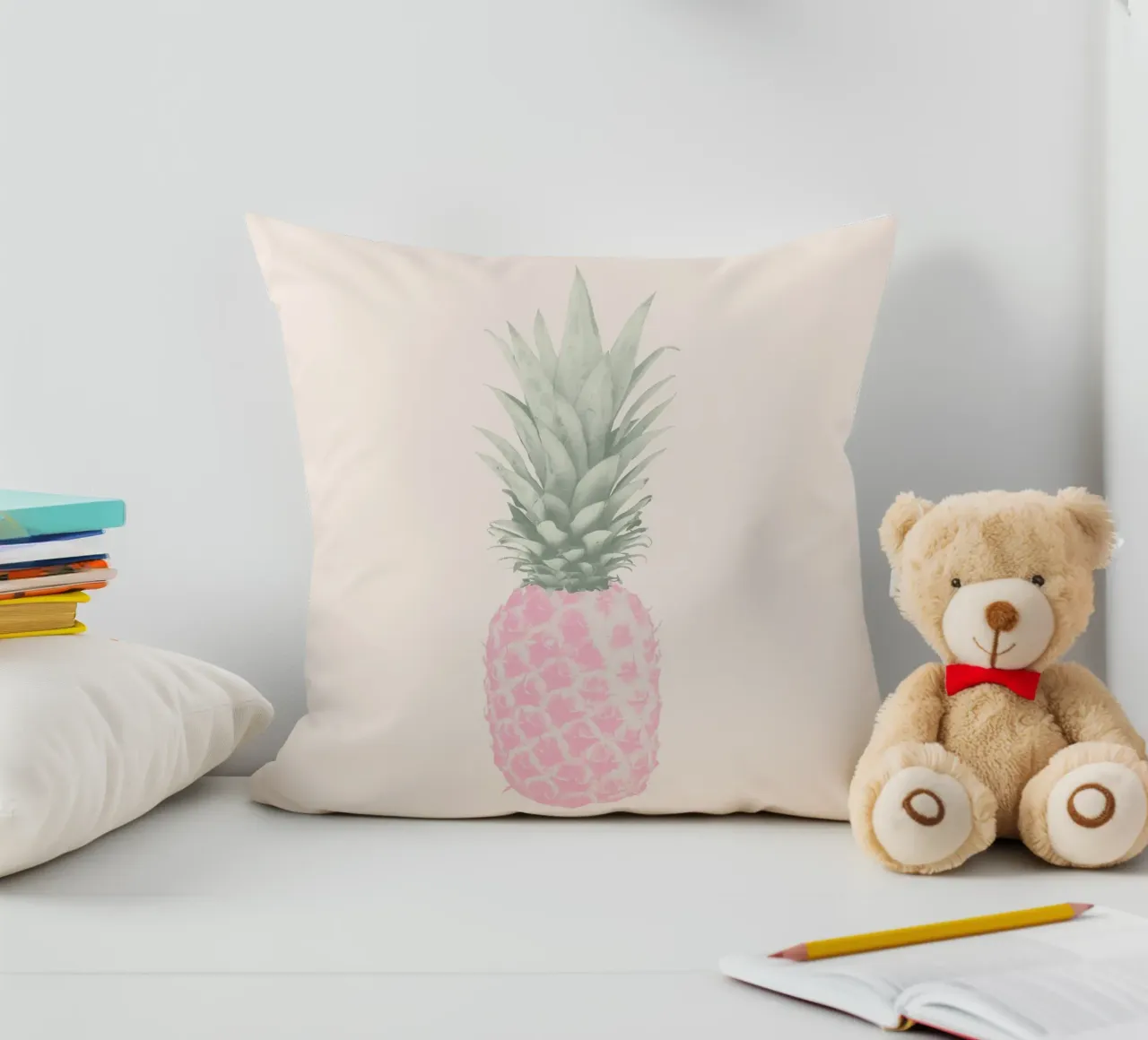 Tiny Pop Ananas Kissen von Tiny Wonder Co.