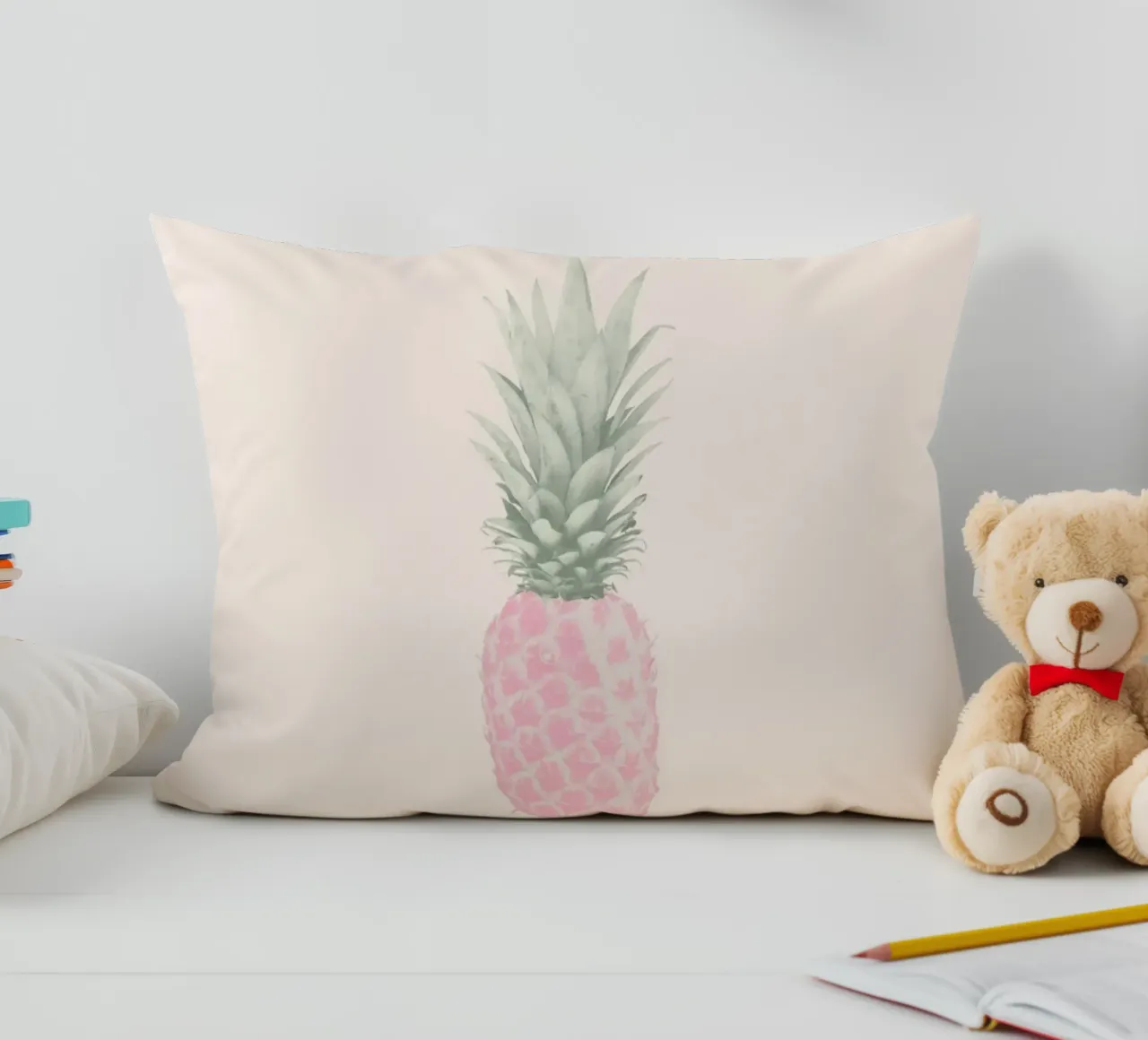 Tiny Pop Ananas Kissen von Tiny Wonder Co.