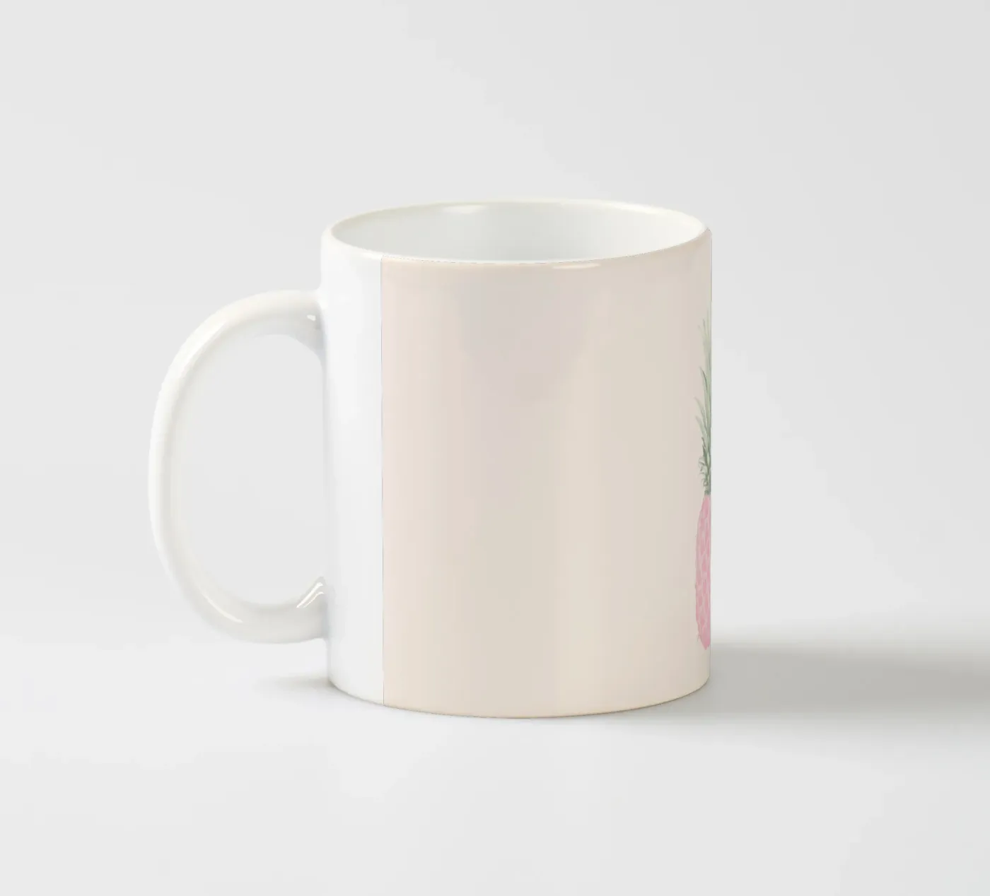 Tiny Pop Pineapple ceramic mug by Tiny Wonder Co.