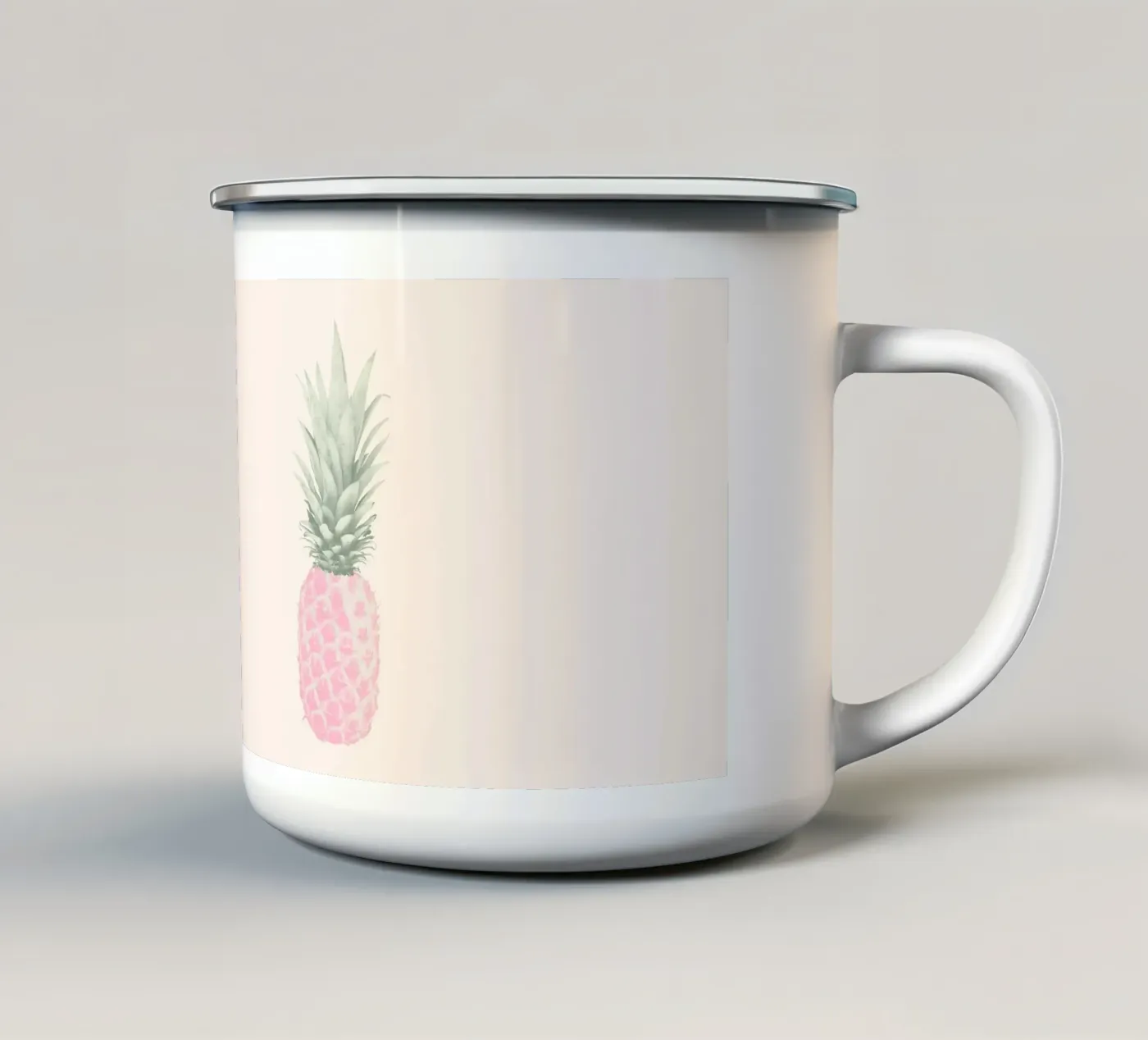 Tiny Pop Pineapple enamel mug by Tiny Wonder Co.