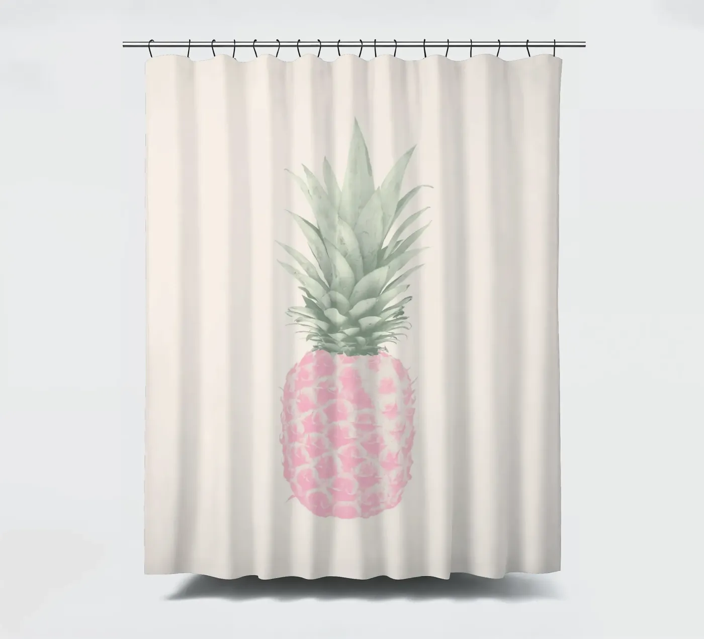 Tiny Pop Pineapple shower curtain by Tiny Wonder Co.
