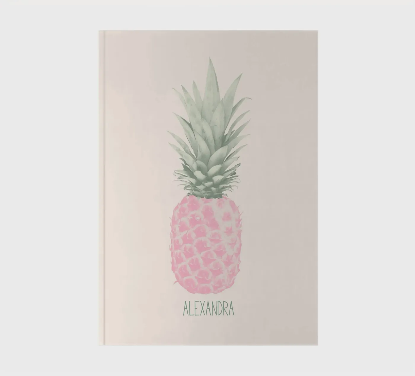 Tiny Pop Pineapple notebook by Tiny Wonder Co.
