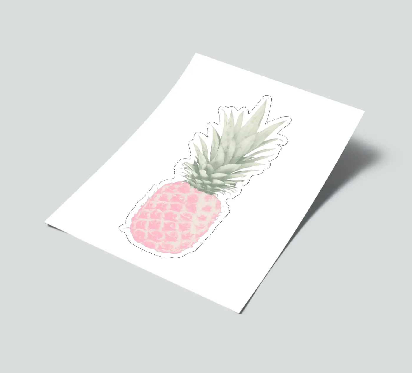 Tiny Pop Pineapple sticker sheet by Tiny Wonder Co.