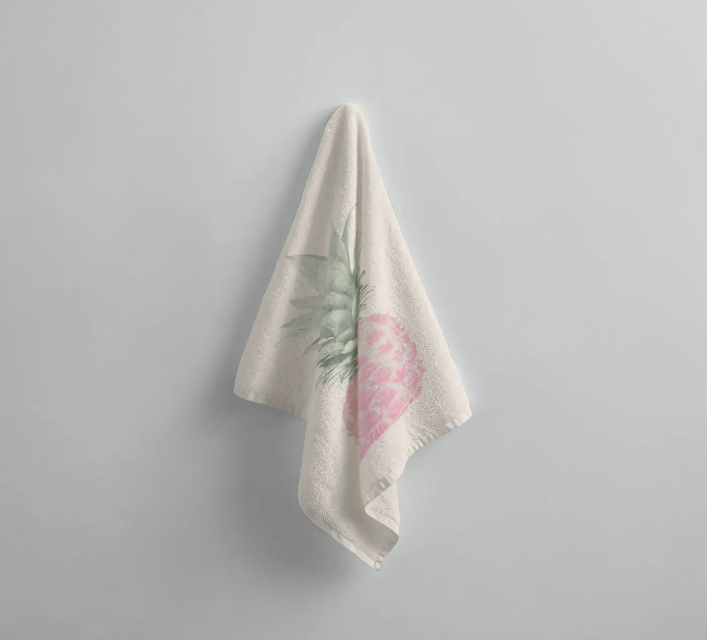 Kleine pop ananas badhanddoek van Tiny Wonder Co.