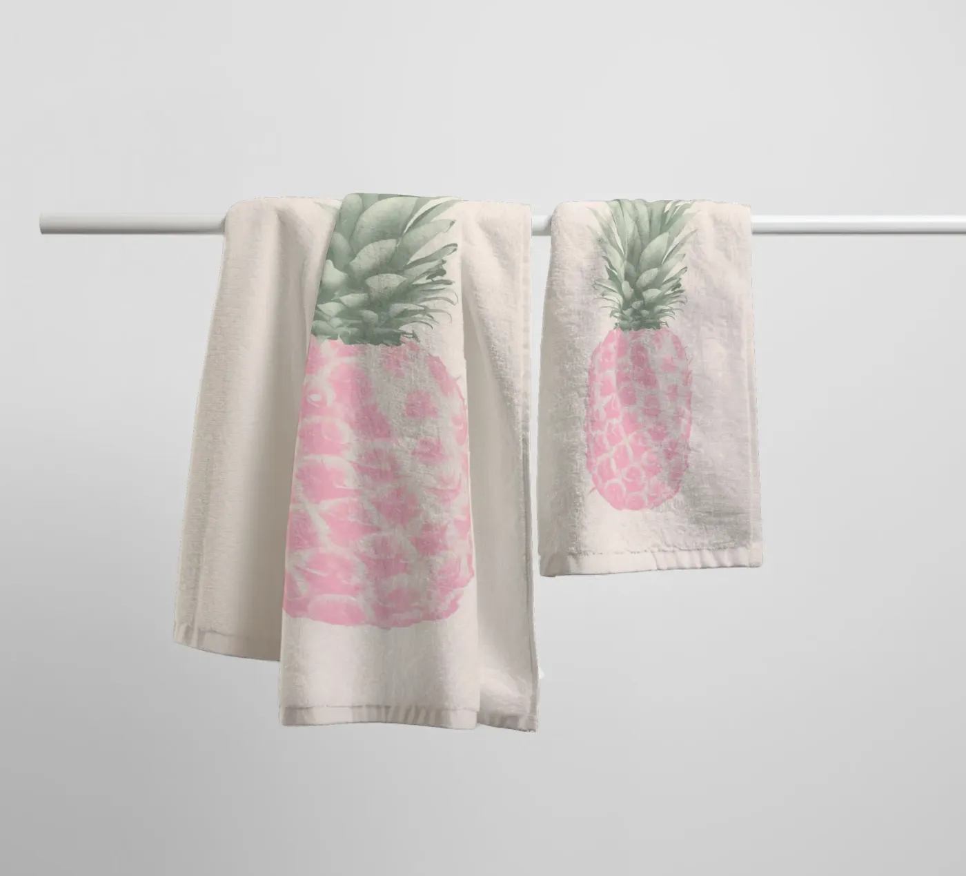 Tiny Pop Pineapple badhanddoek van Tiny Wonder Co.