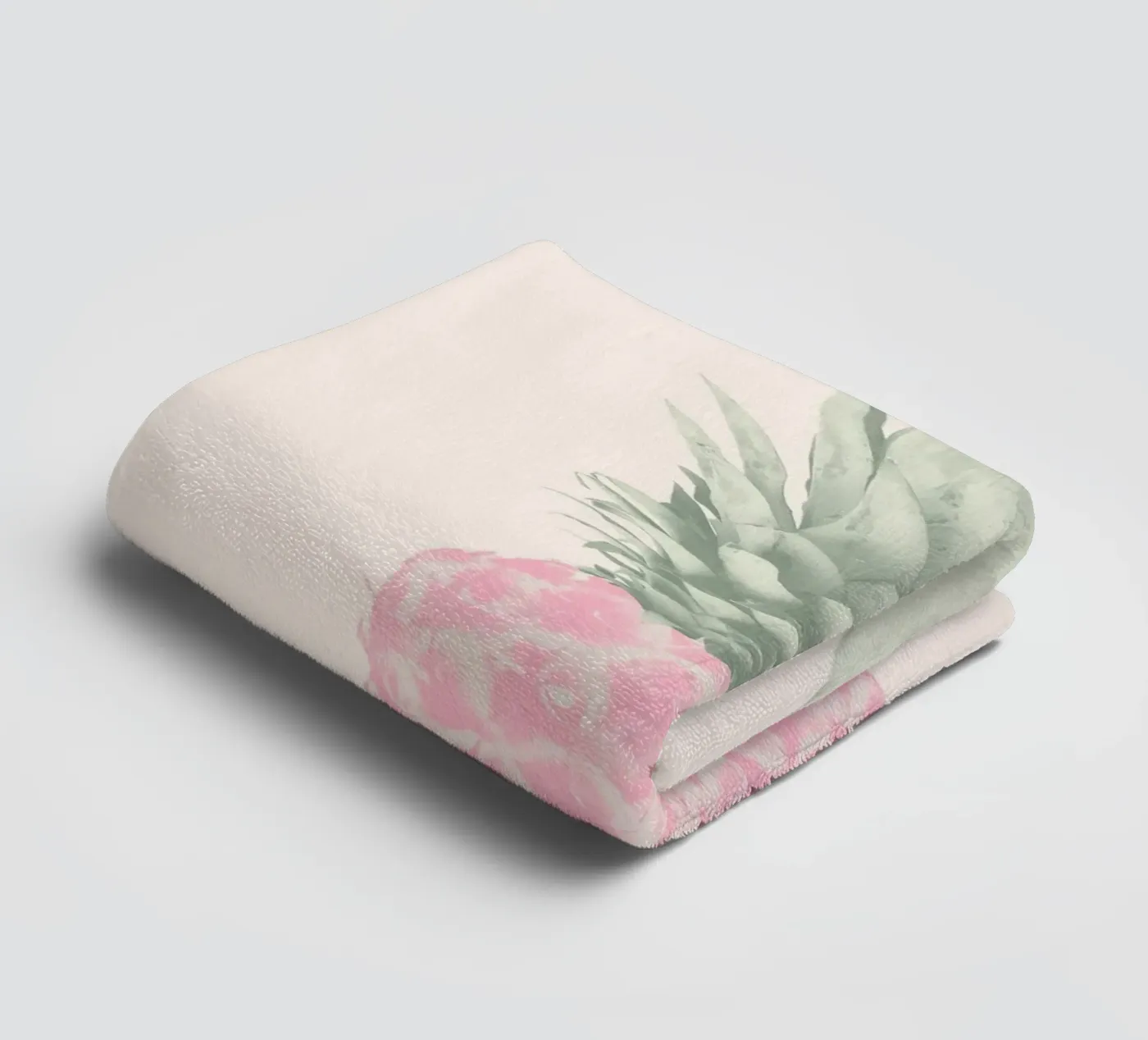 Kleine pop ananas badhanddoek van Tiny Wonder Co.