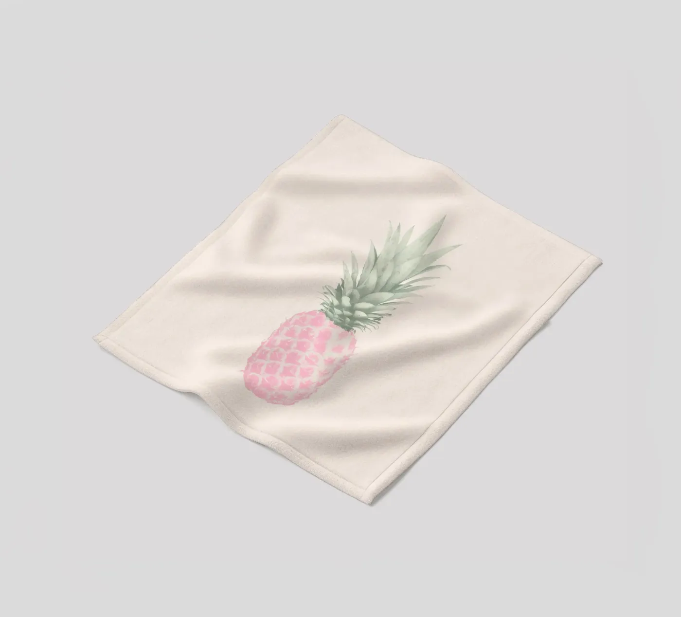 Kleine pop ananas fleecedeken van Tiny Wonder Co.