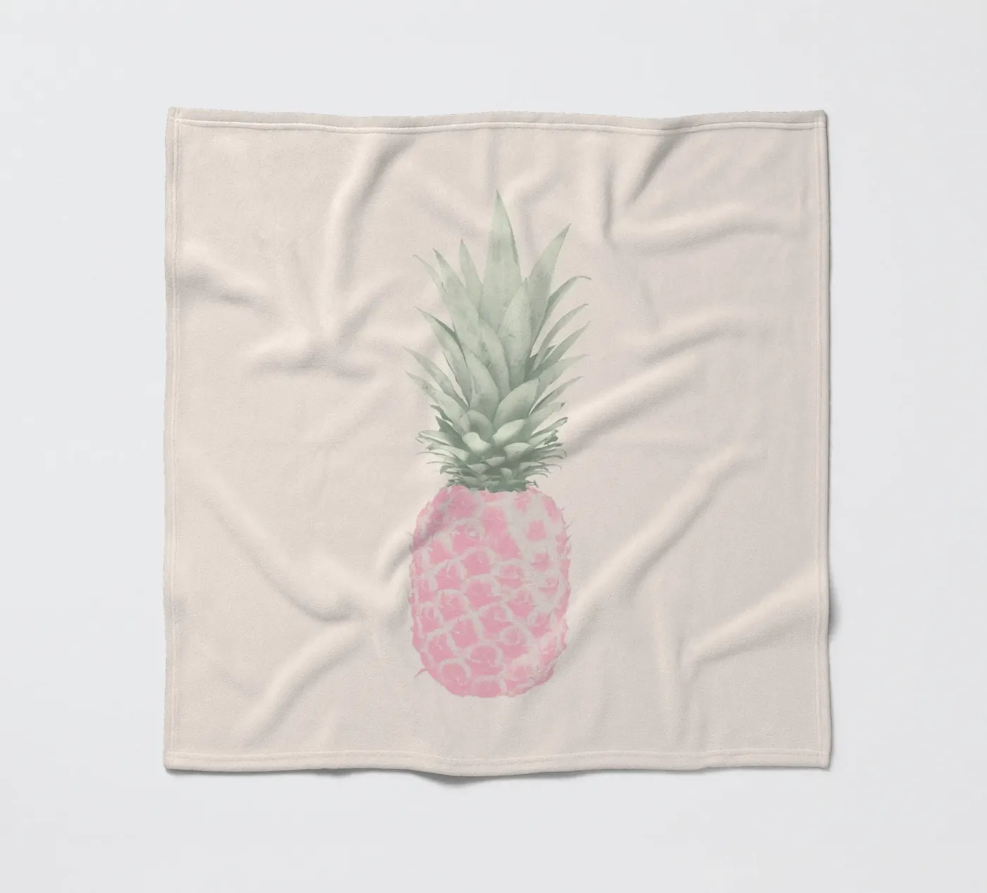 Kleine pop ananas fleecedeken van Tiny Wonder Co.