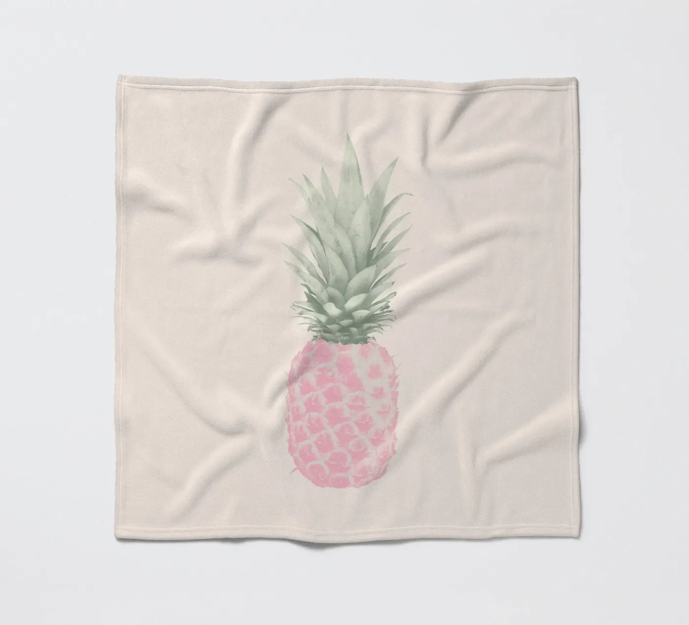 Kleine pop ananas fleecedeken van Tiny Wonder Co.