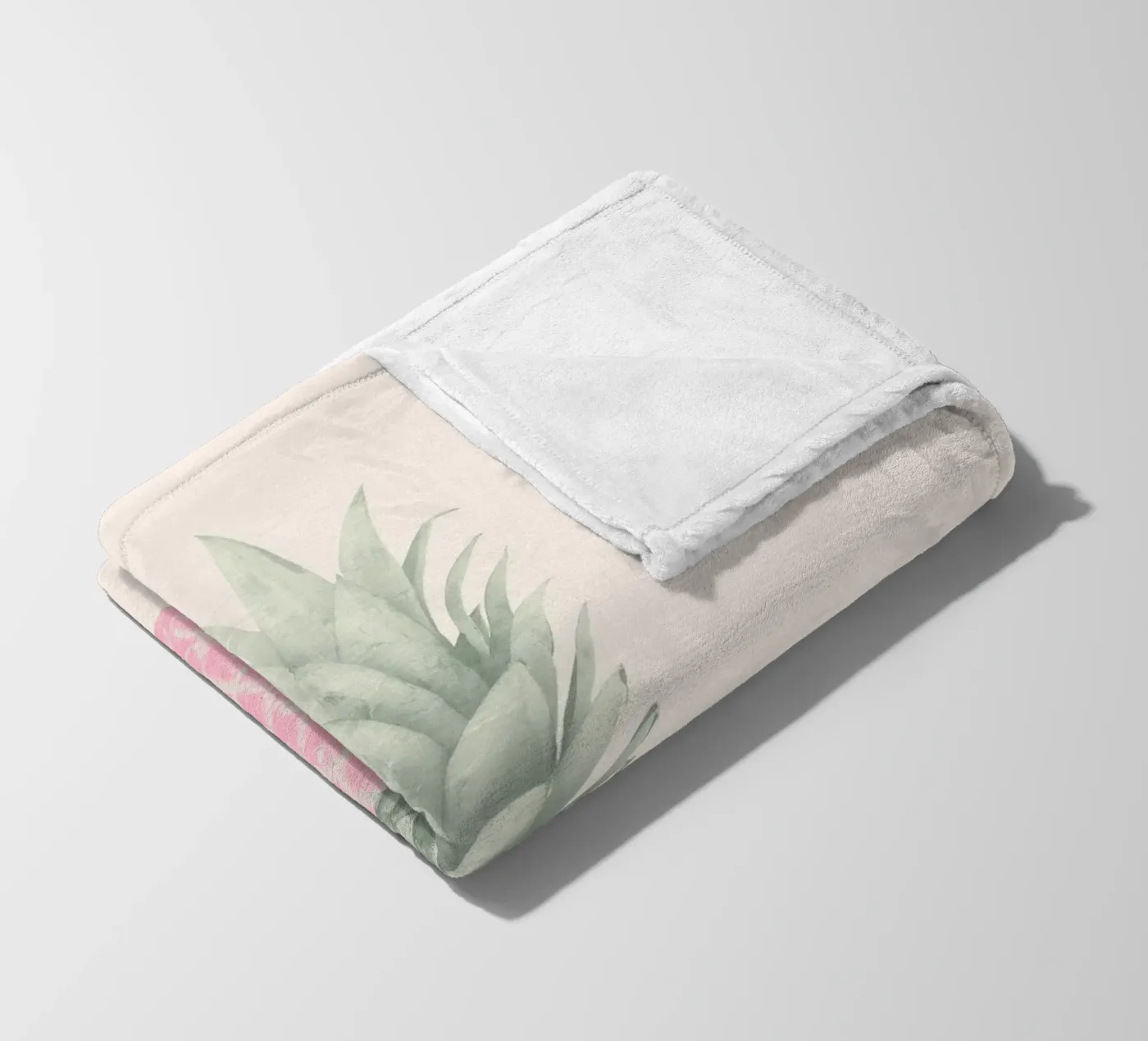 Kleine pop ananas fleecedeken van Tiny Wonder Co.