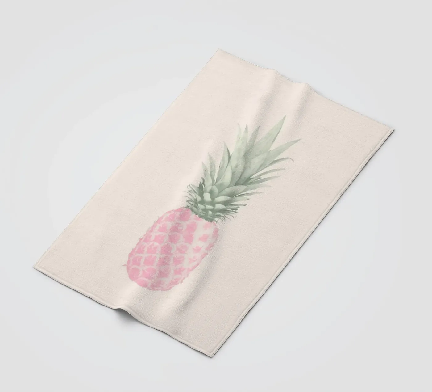 Kleine pop ananas fleecedeken van Tiny Wonder Co.