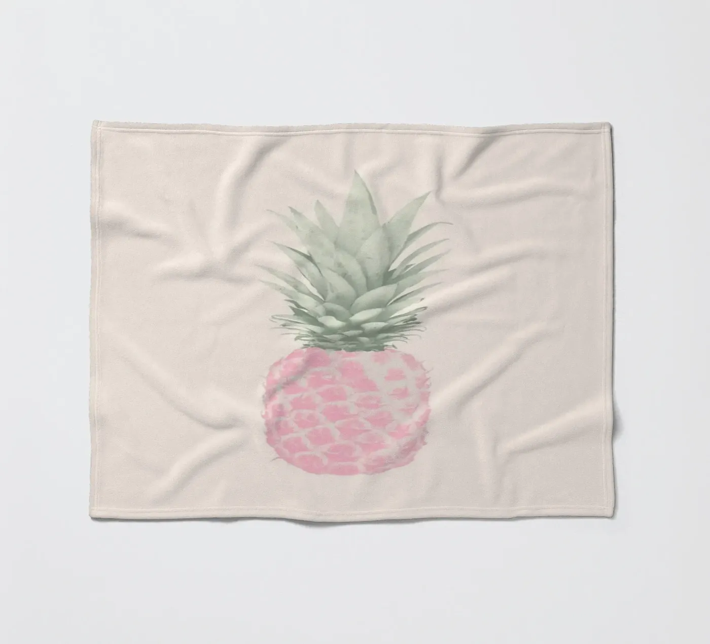 Kleine pop ananas fleecedeken van Tiny Wonder Co.