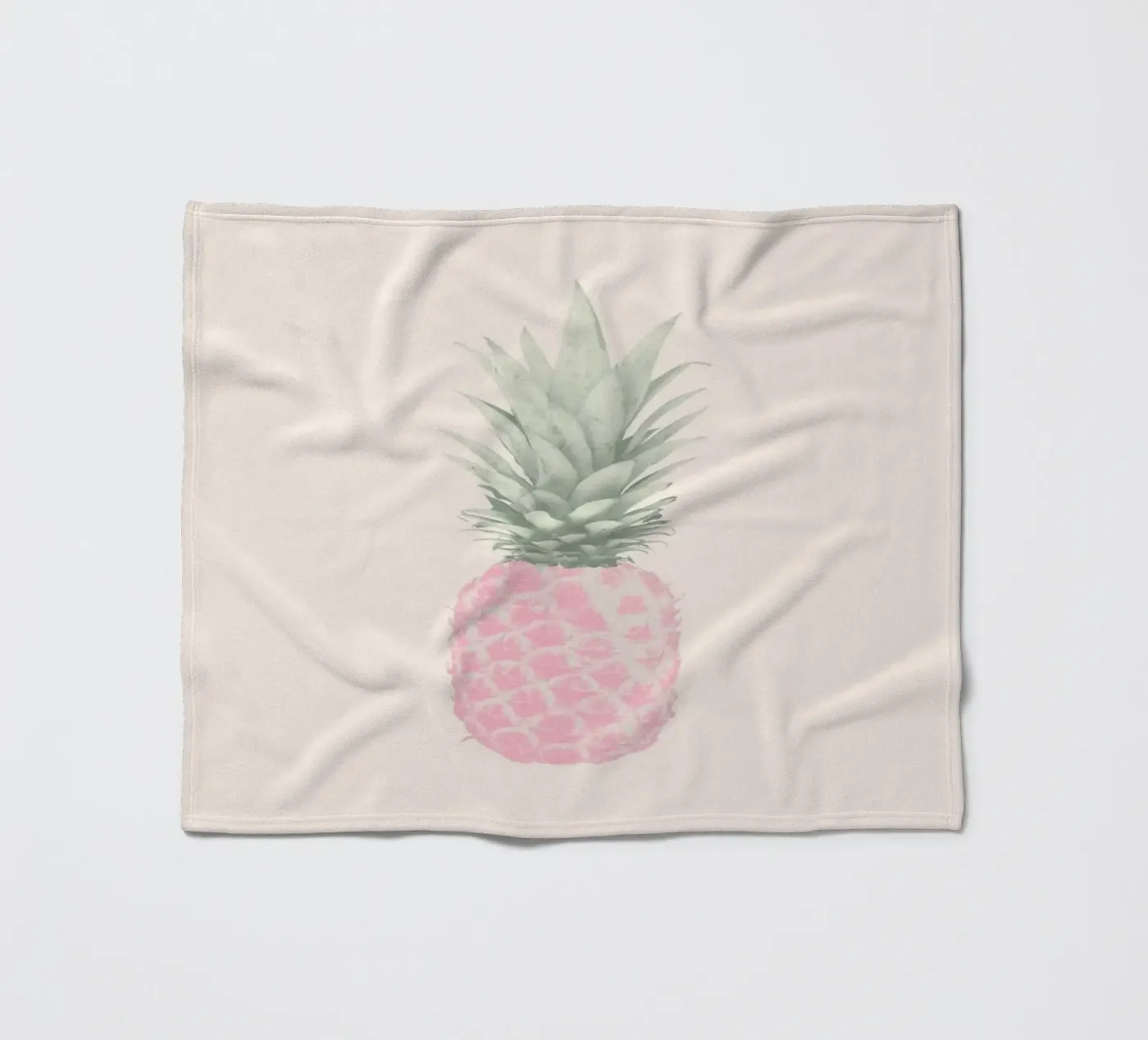 Kleine pop ananas fleecedeken van Tiny Wonder Co.