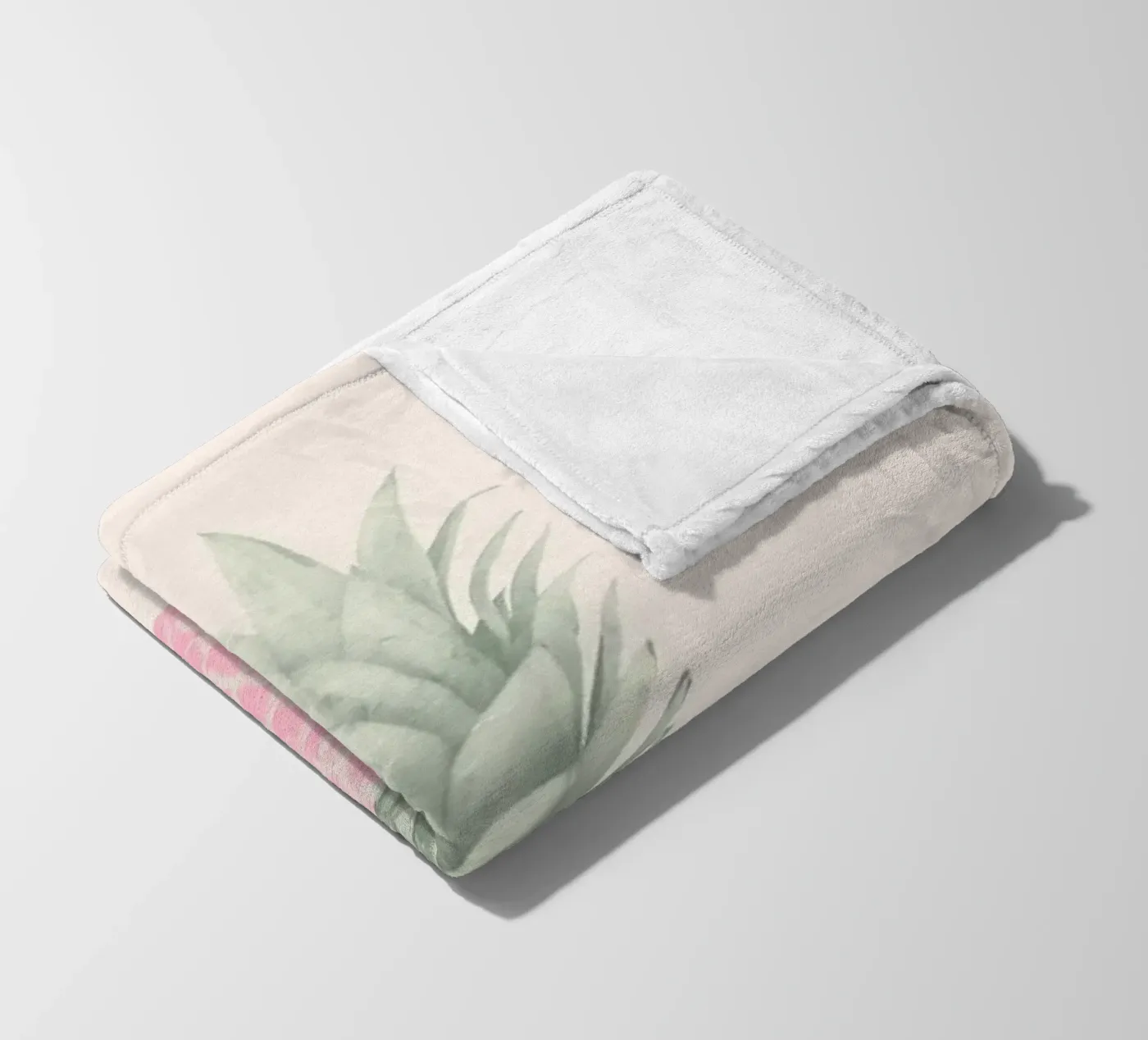 Kleine pop ananas fleecedeken van Tiny Wonder Co.