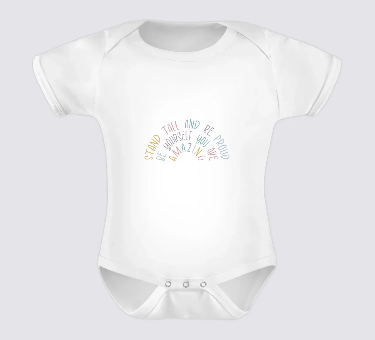 Incredibile body neonato maniche corte da Tiny Wonder Co.