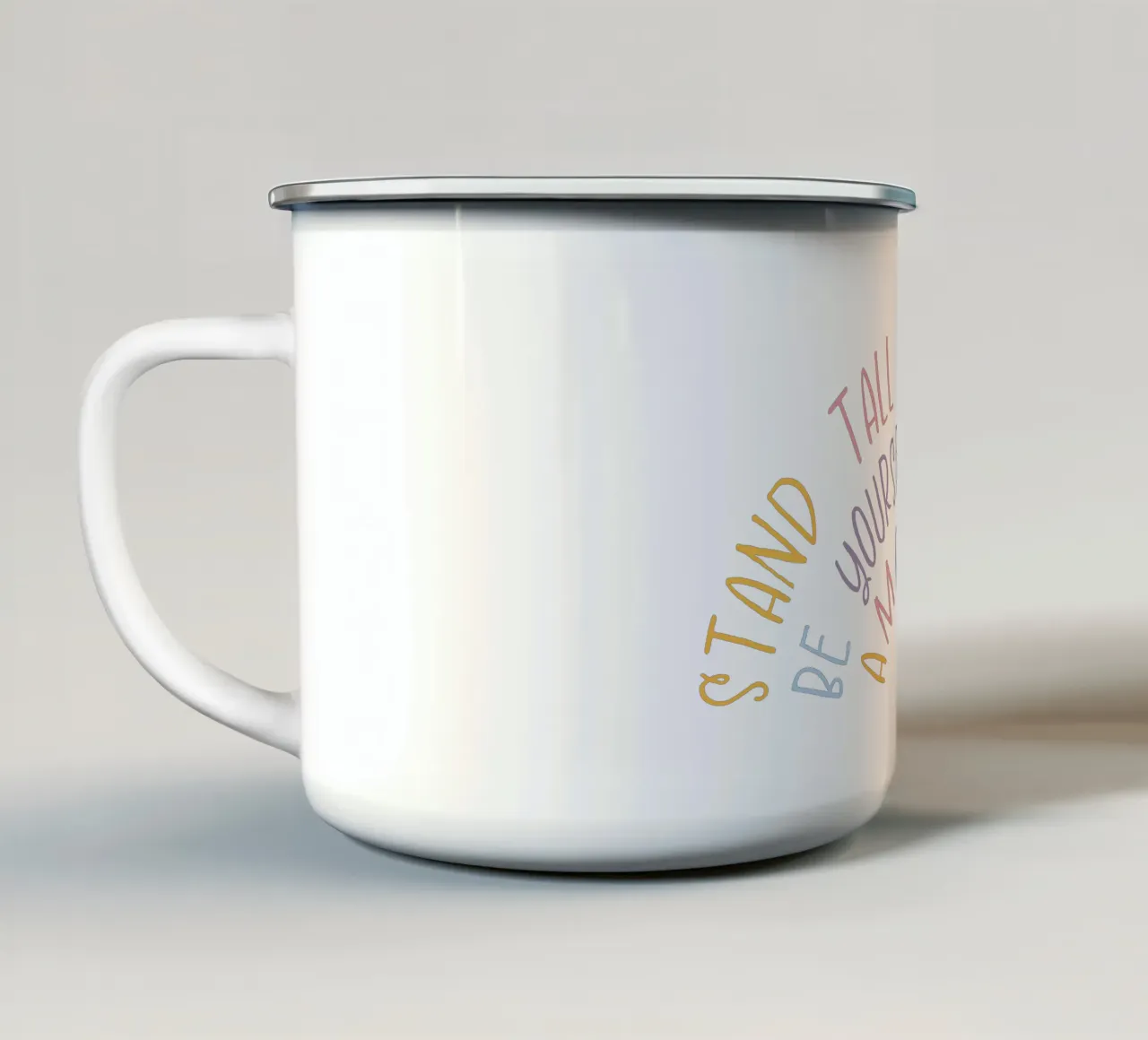 Incredibile tazza in smalto da Tiny Wonder Co.