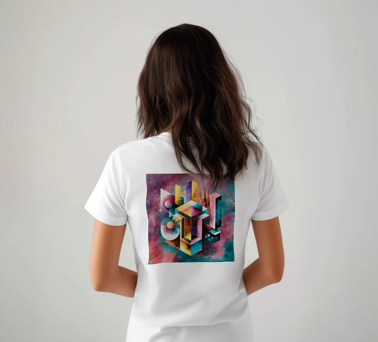 Geometry Abstract Color t-shirt da dinem