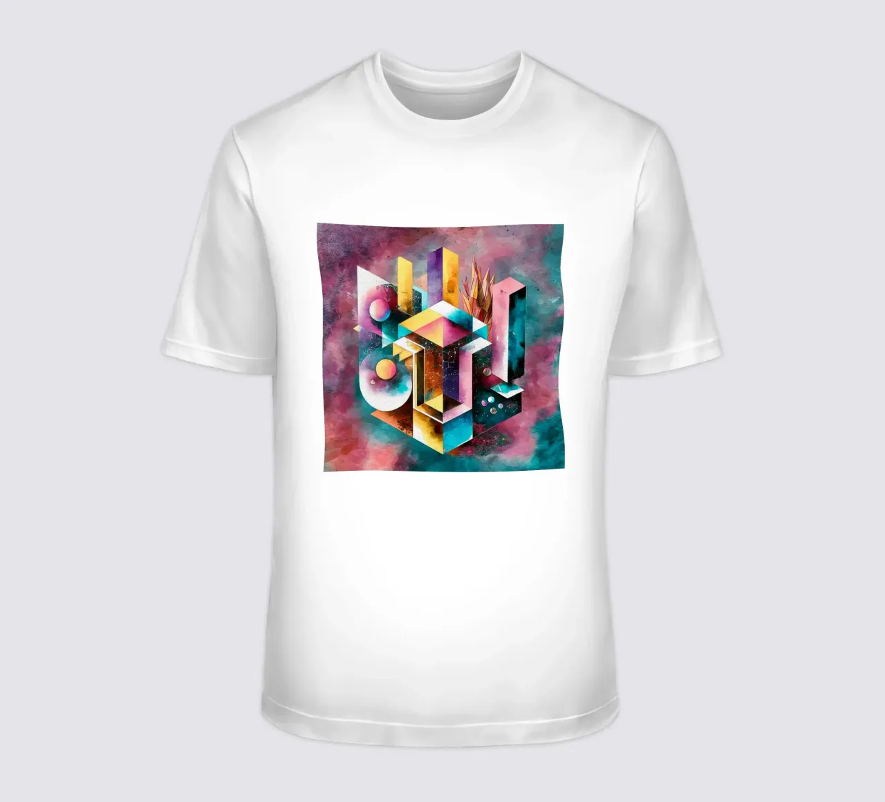 Geometry Abstract Color t-shirt da dinem