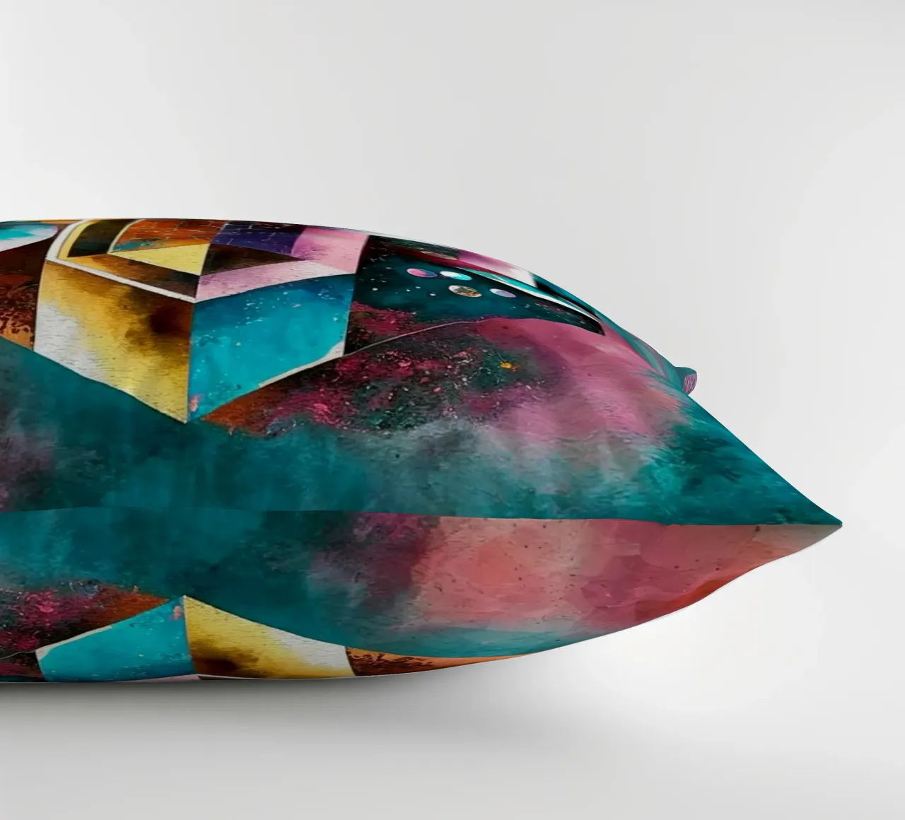 Geometry Abstract Color cuscino da dinem
