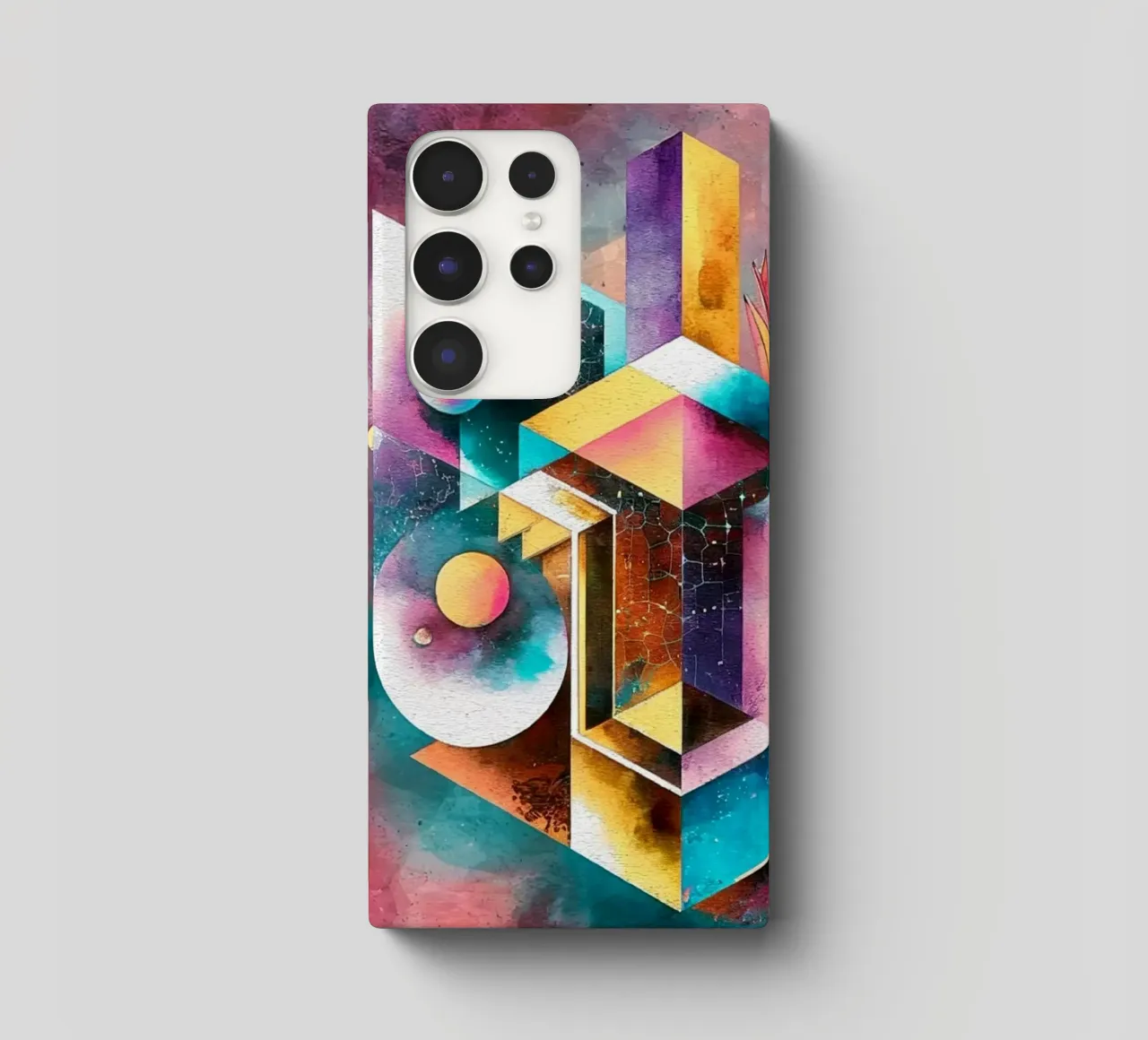Geometry Abstract Color cover samsung da dinem