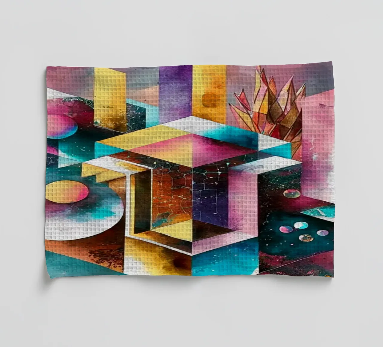 Geometry Abstract Color canovaccio da cucina da dinem