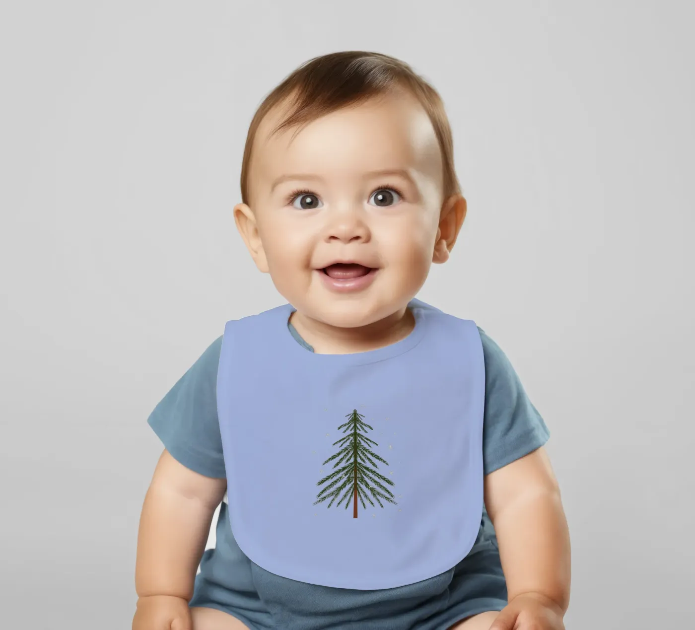 Pine tree Babylätzchen von Wackapacka Holiday Shop