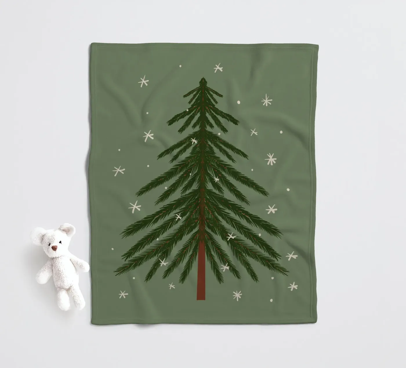 Pino coperta in pile da Wackapacka Holiday Shop