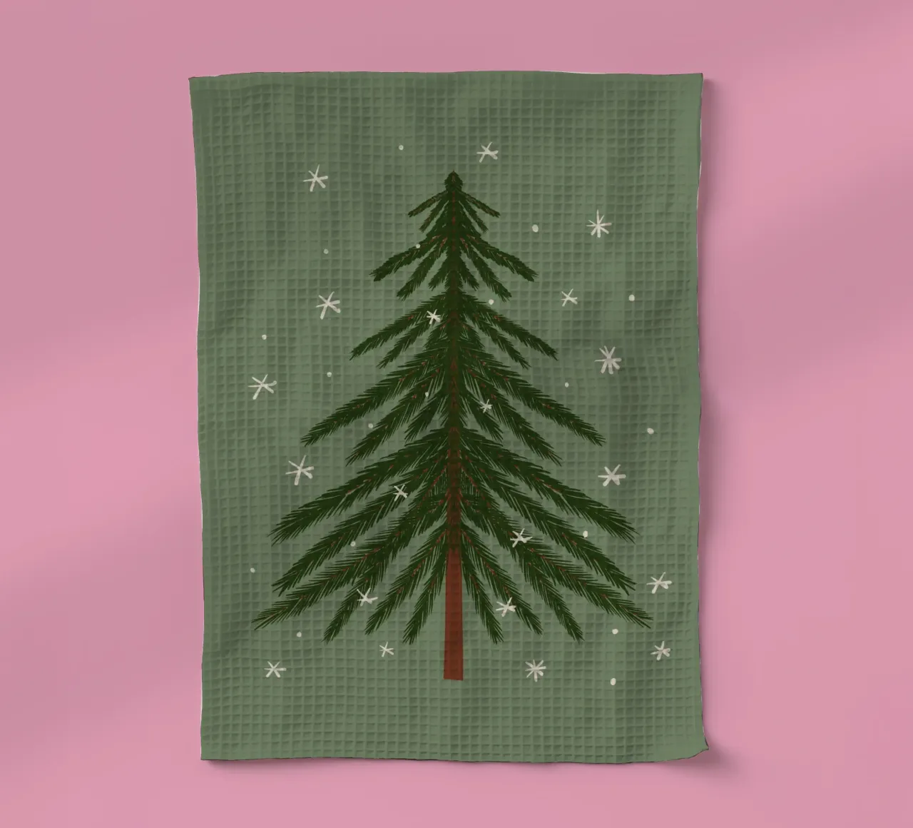 Pine tree torchon de Wackapacka Holiday Shop