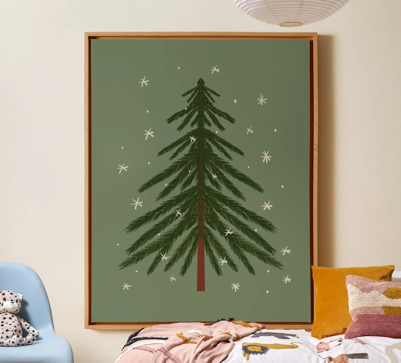 Pine tree toile de Wackapacka Holiday Shop