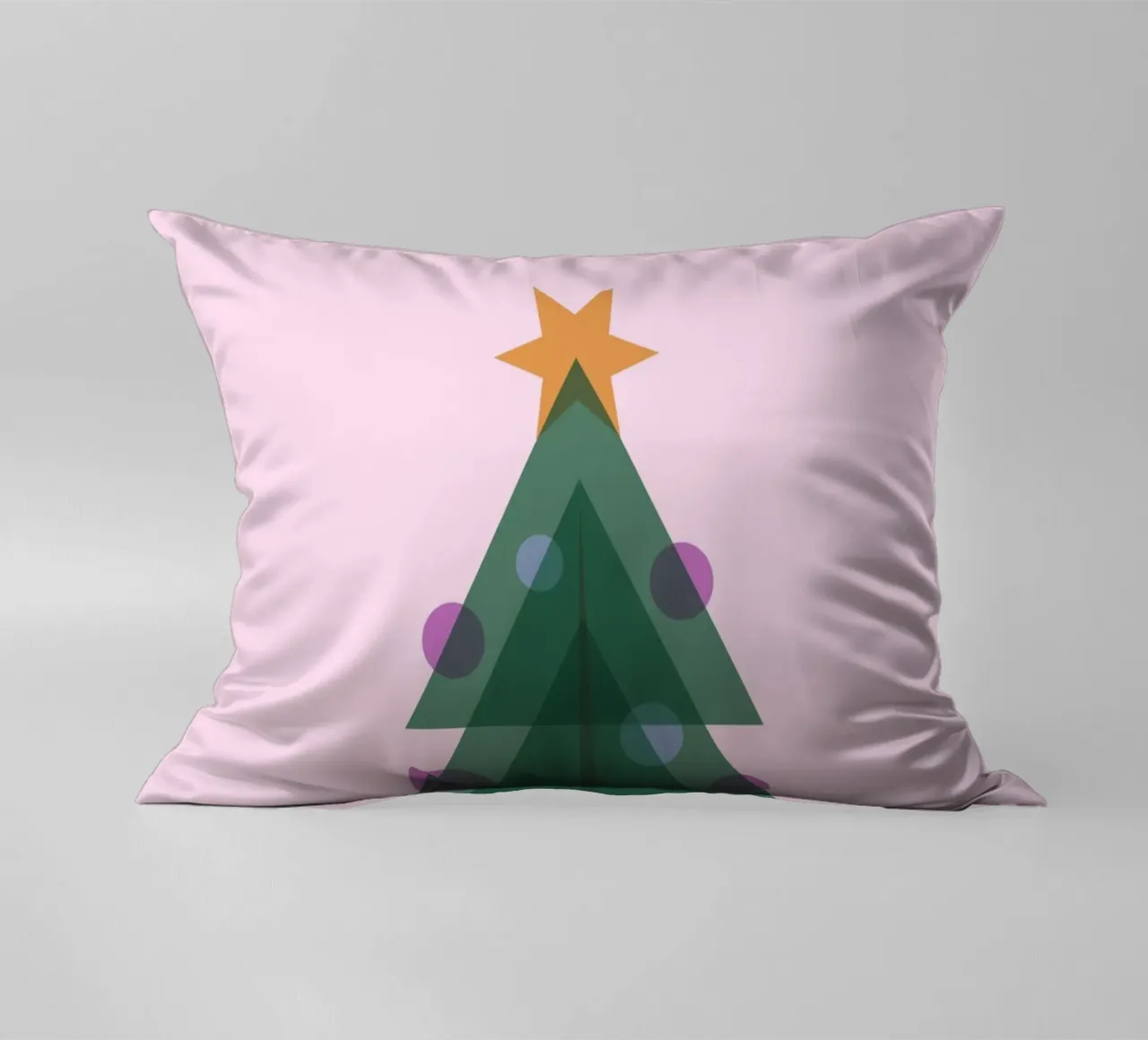 Albero di Natale design piatto cuscino da Schuhmann Design