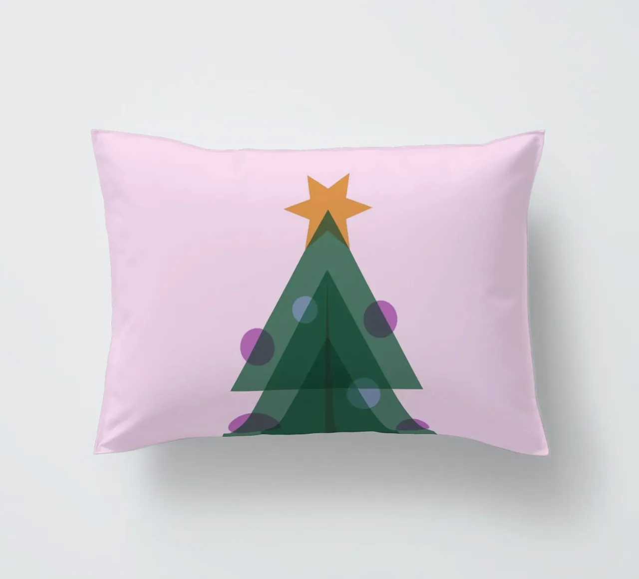 Albero di Natale design piatto cuscino da Schuhmann Design